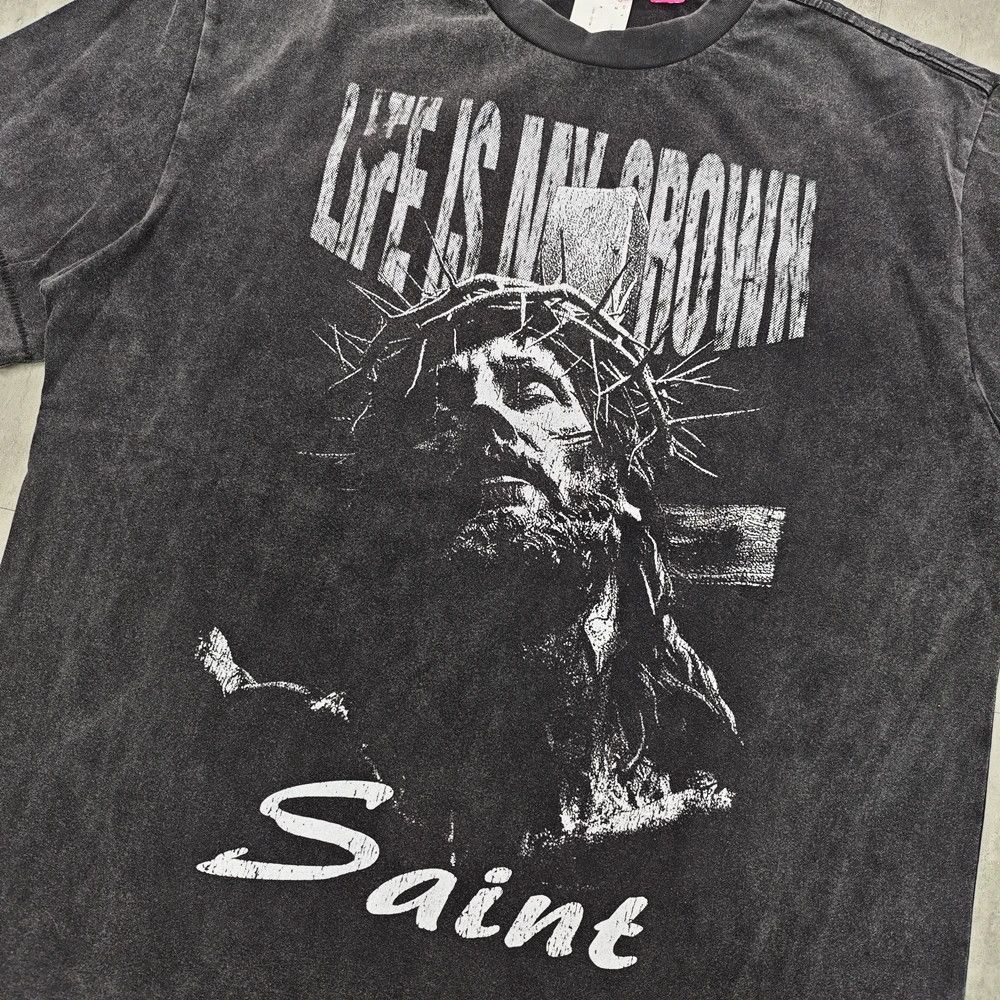 Japanese Brand × Vintage Streetwear Vintage Washed T Shirt Size US L / EU 52-54 / 3 - 5 Thumbnail