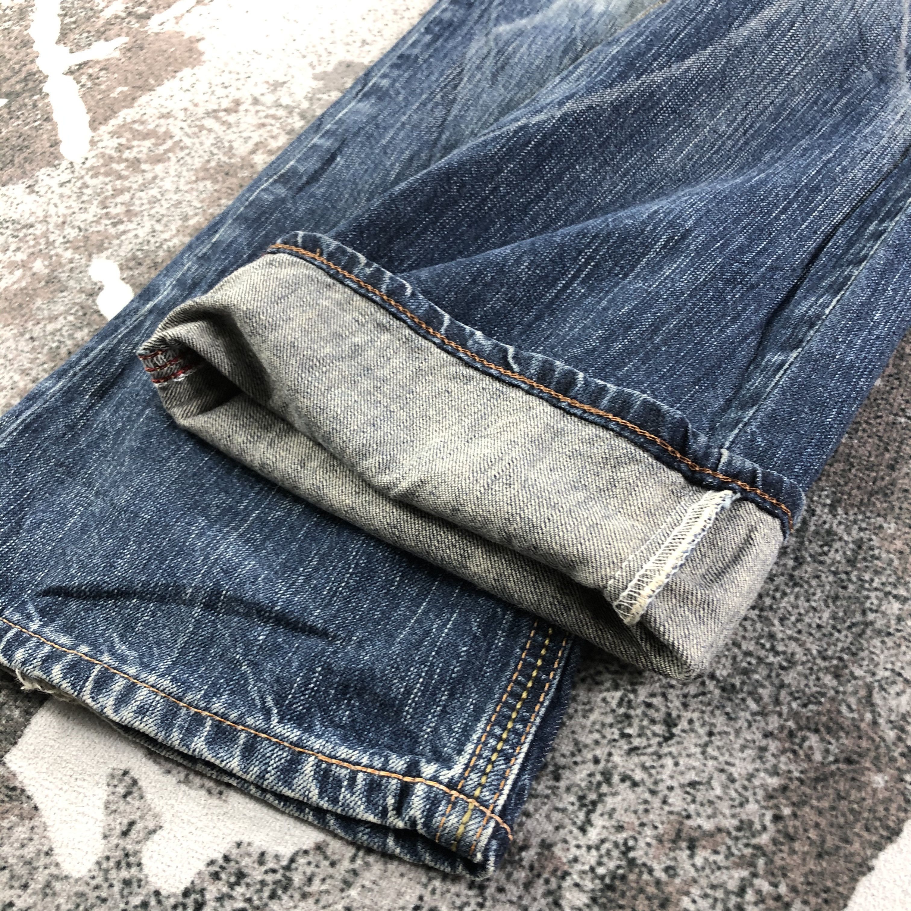 Edwin Edwin XV Jeans Distressed Flare Denim KJ1710 Size US 28 / EU 44 - 7 Thumbnail