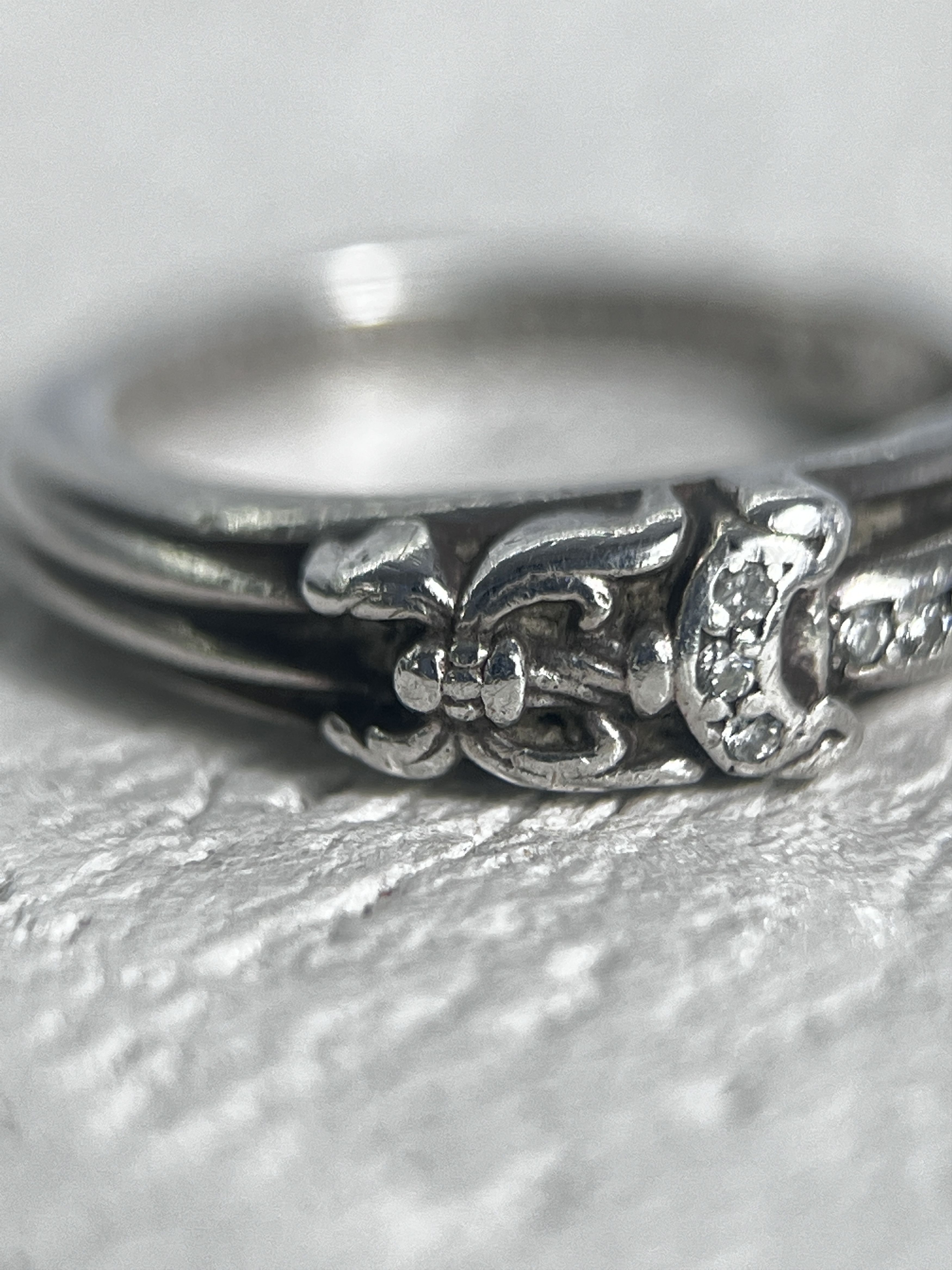 Chrome Hearts Chrome Hearts Baby Dagger Diamond Ring US5.5 Size ONE SIZE - 4 Thumbnail