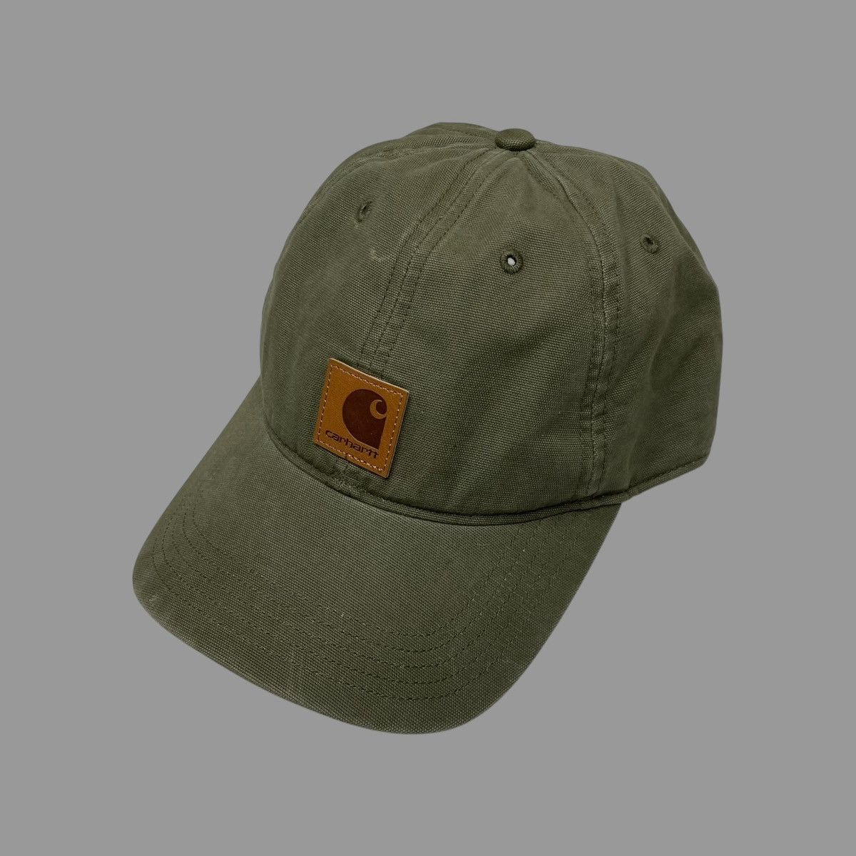 Carhartt × Vintage Vintage 90s Carhartt canvas hat Size ONE SIZE - 1 Thumbnail