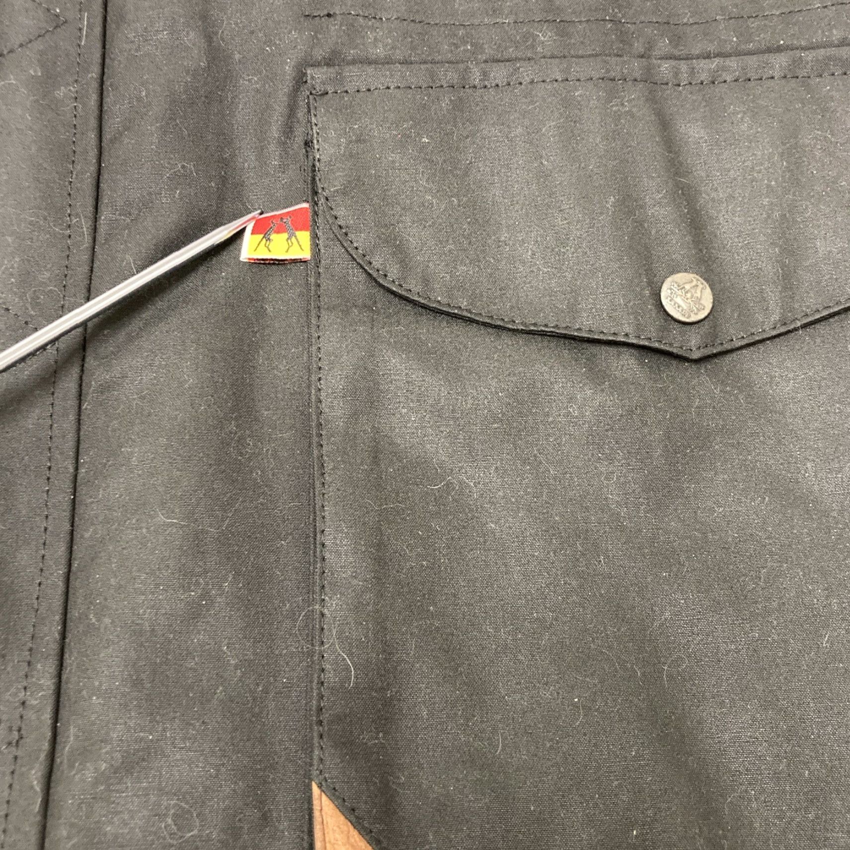 Vintage VINTAGE Kakadu Traders Australia Men Jacket Canvas Leather Trim Outdoor Hunting L Brown Regular Size L Men Black Canvas Coat Coat Shirt? Size US L / EU 52-54 / 3 - 4 Thumbnail