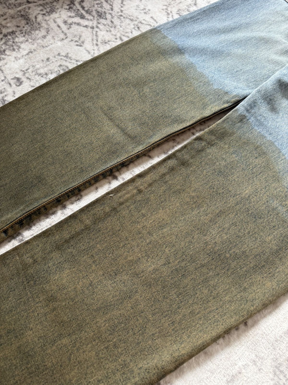 Japanese Brand Edwin 505 Trompe L’oeil Earthy Mud Dipped Selvedge Jeans Size US 34 / EU 50 - 17 Thumbnail