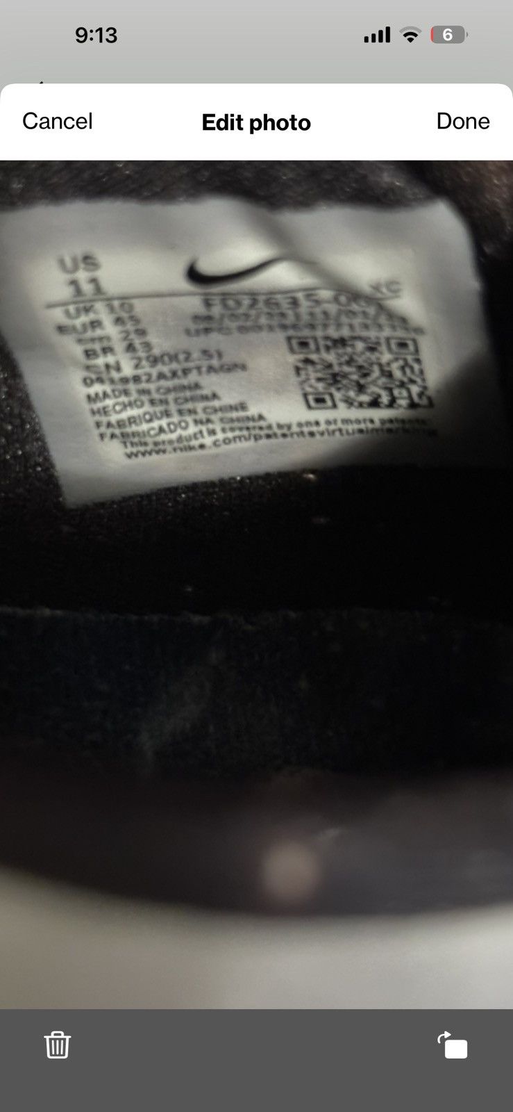 KD2024 Galaxy kd 7s sz 11 Size US 11 / EU 44 - 8 Thumbnail
