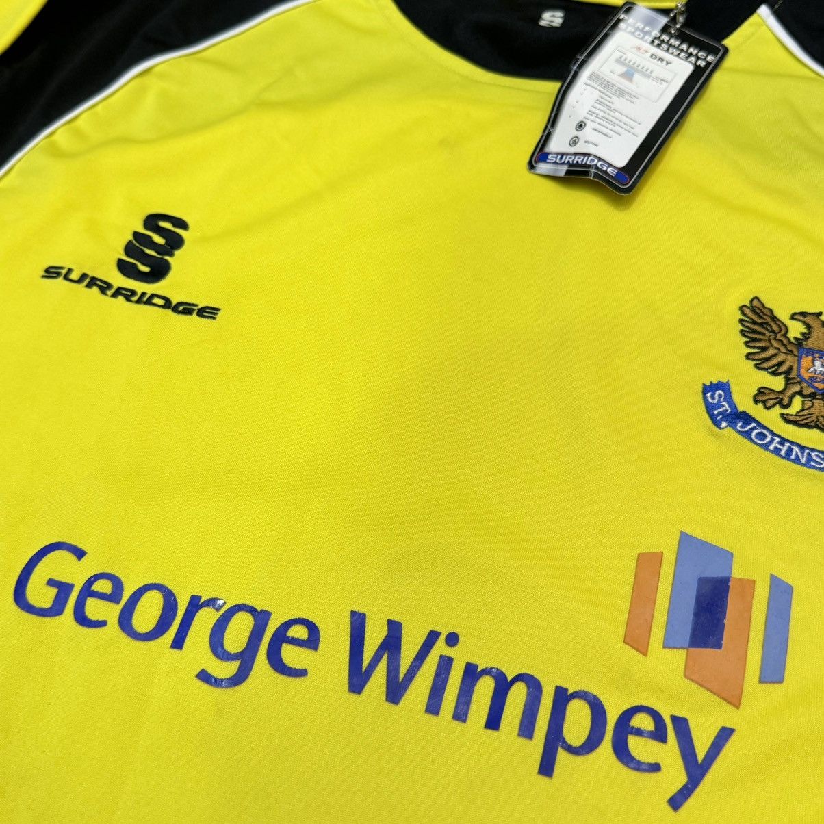 Sports Specialties St Johnstone 07/08 goalkeeper gk shirt (bnwt) Size US L / EU 52-54 / 3 - 3 Thumbnail