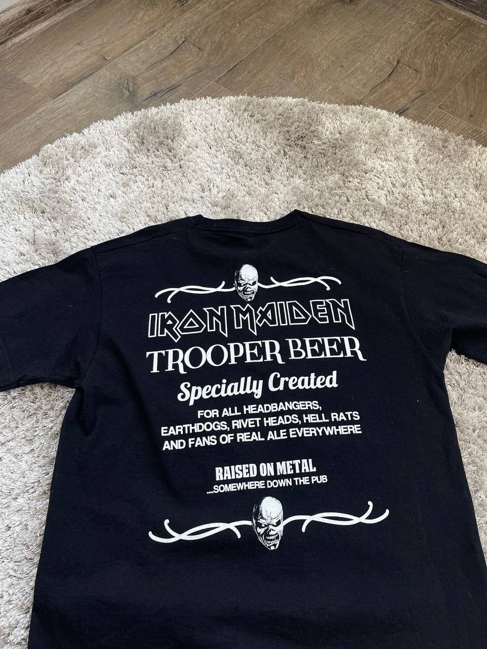 Iron Maiden × Vintage Iron Maiden 2013 Trooper Beer vintage band tee shirt Size US L / EU 52-54 / 3 - 7 Thumbnail