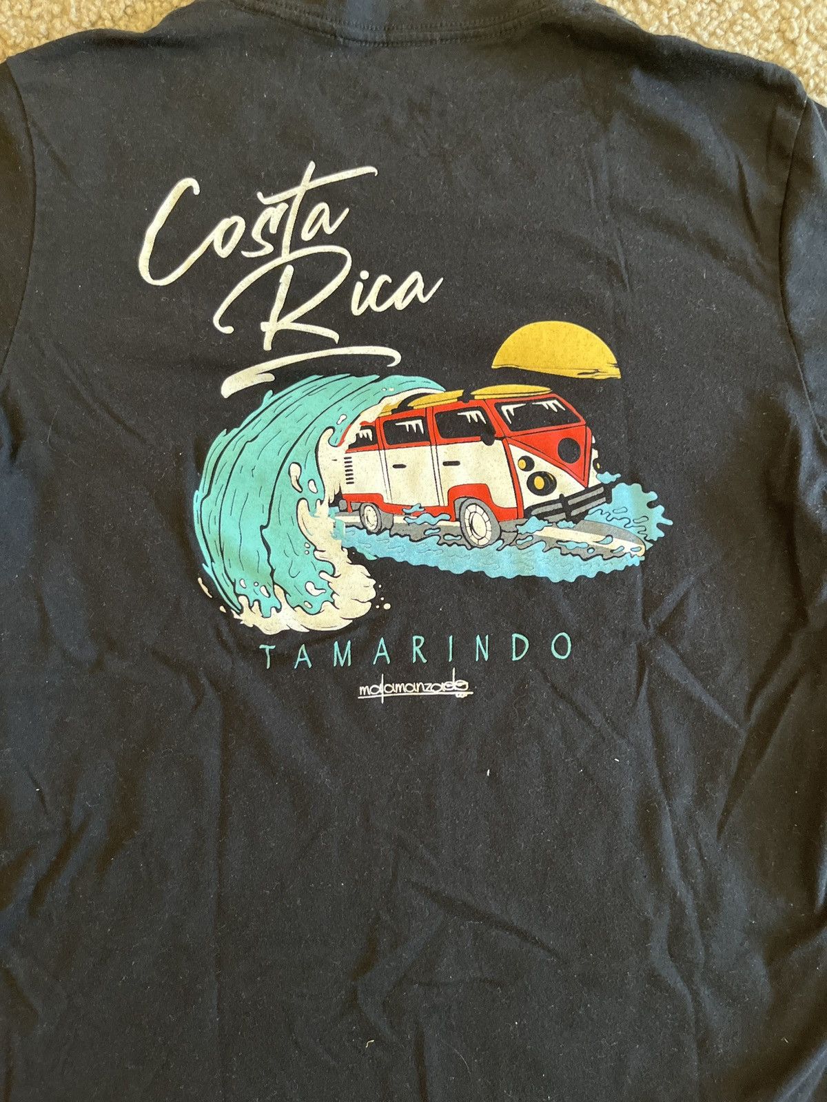 Vintage Black Vintage Costa Rica Shirt Size US S / EU 44-46 / 1 - 1 Thumbnail