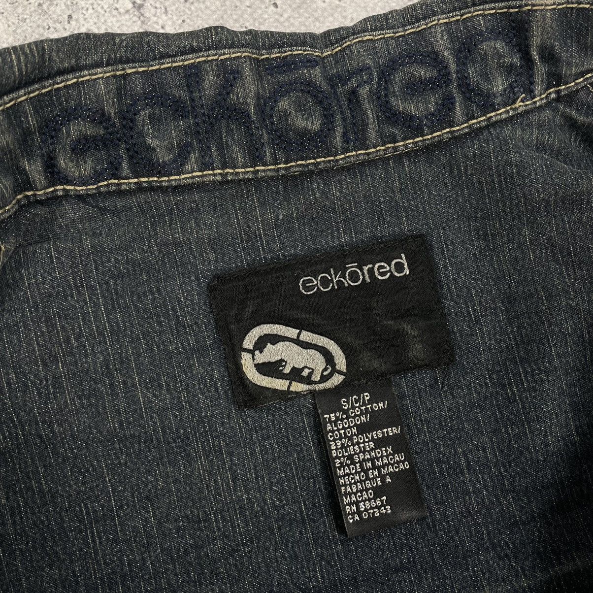 Ecko Unltd. × Vintage Vintage Ecko Red Y2K Fairy Denim Jacket Size S / US 4 / IT 40 - 11 Thumbnail