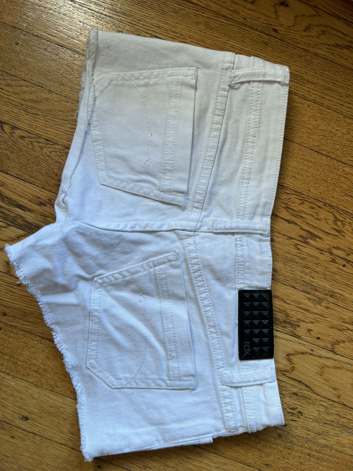 Fox Racing "RARE" FOX MOTO LOW-RISE CUT OFF STYLE LOGO SHORT Size 26" / US 2 / IT 38 - 5 Thumbnail
