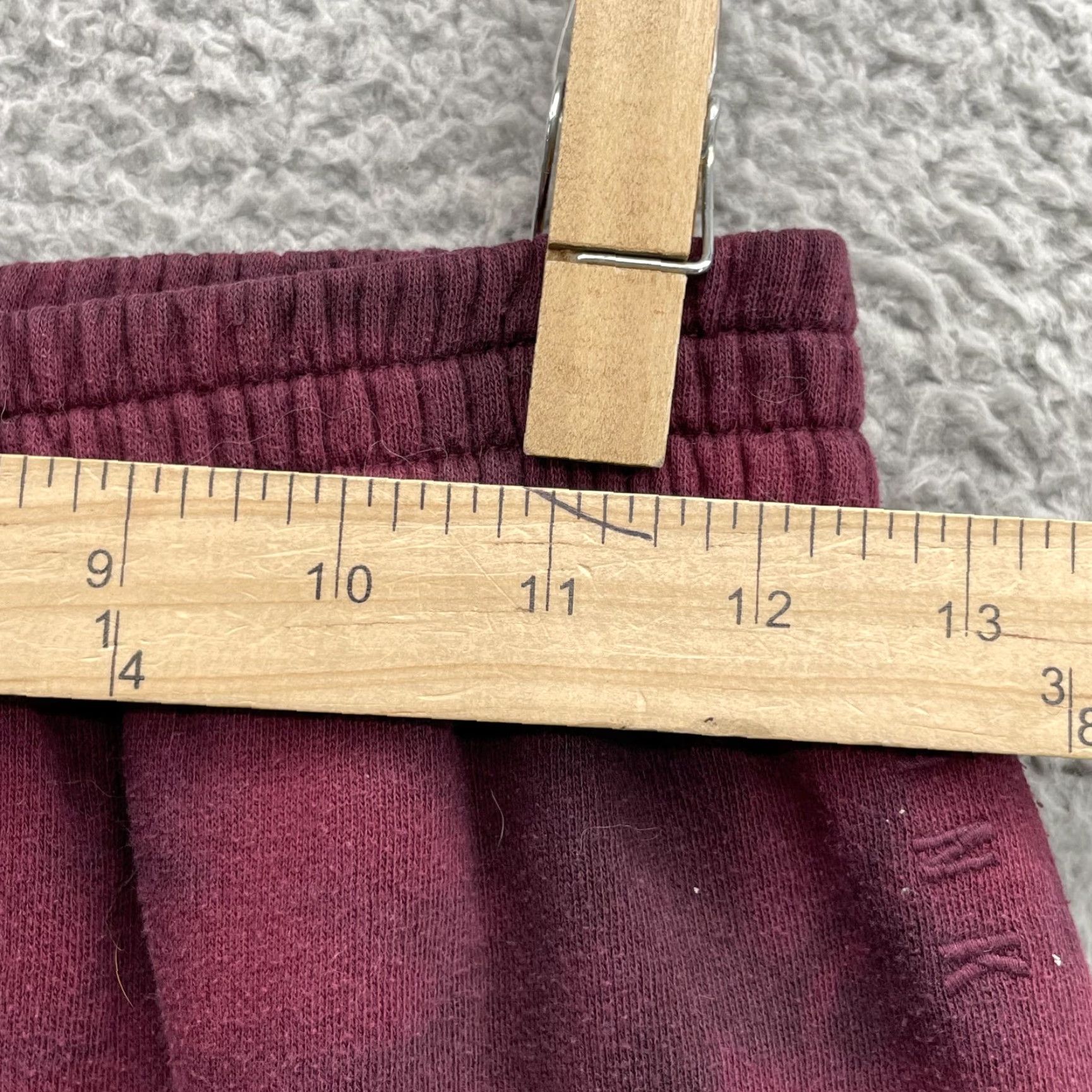 Victoria's Secret PINK Victorias Secret Sweatpants Womens 25x27 Burgundy TieDye Jogger Lounge Gym Size 28" / US 6 / IT 42 - 4 Thumbnail