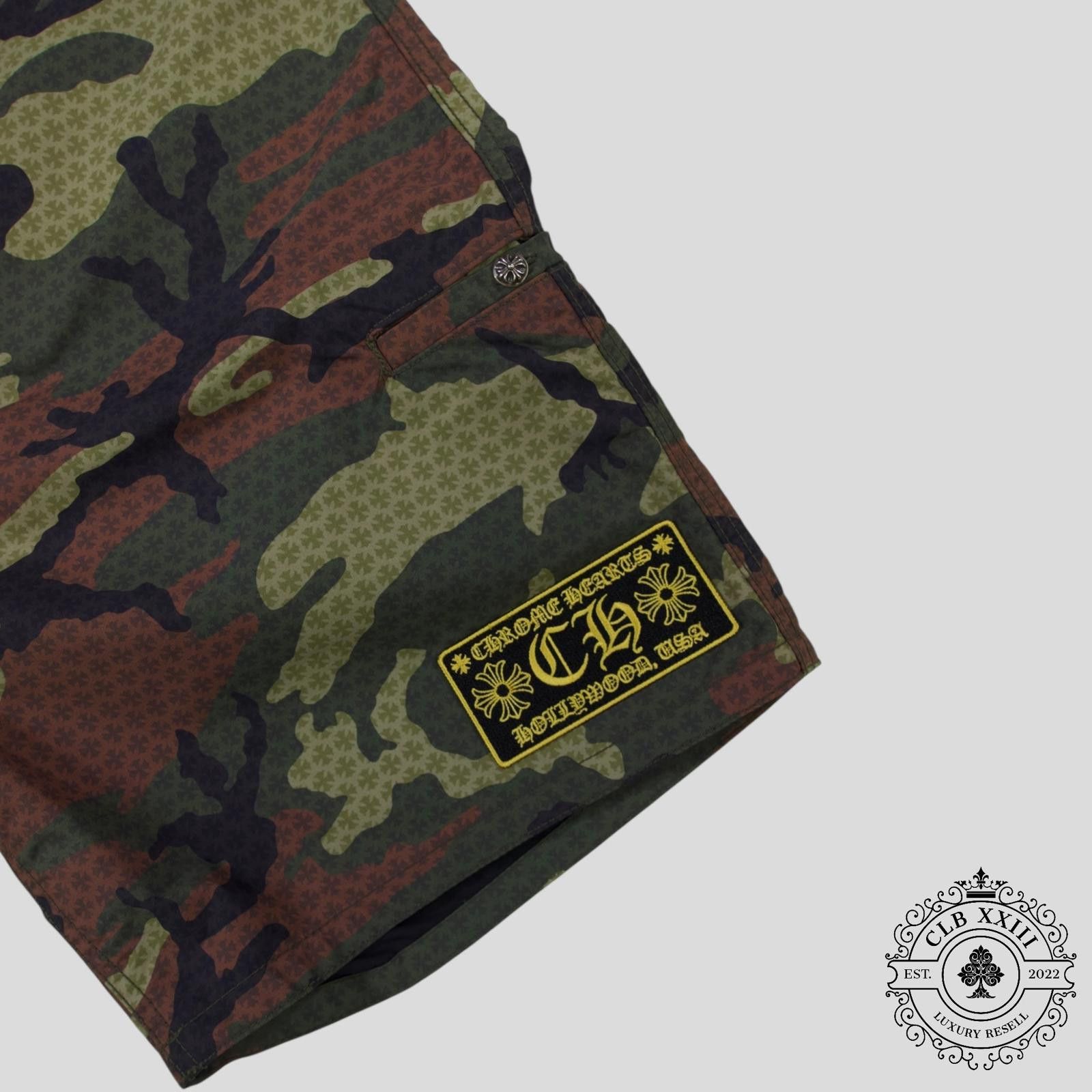 Chrome Hearts Chrome Hearts Board Shorts in Camo Size US 34 / EU 50 - 2 Thumbnail