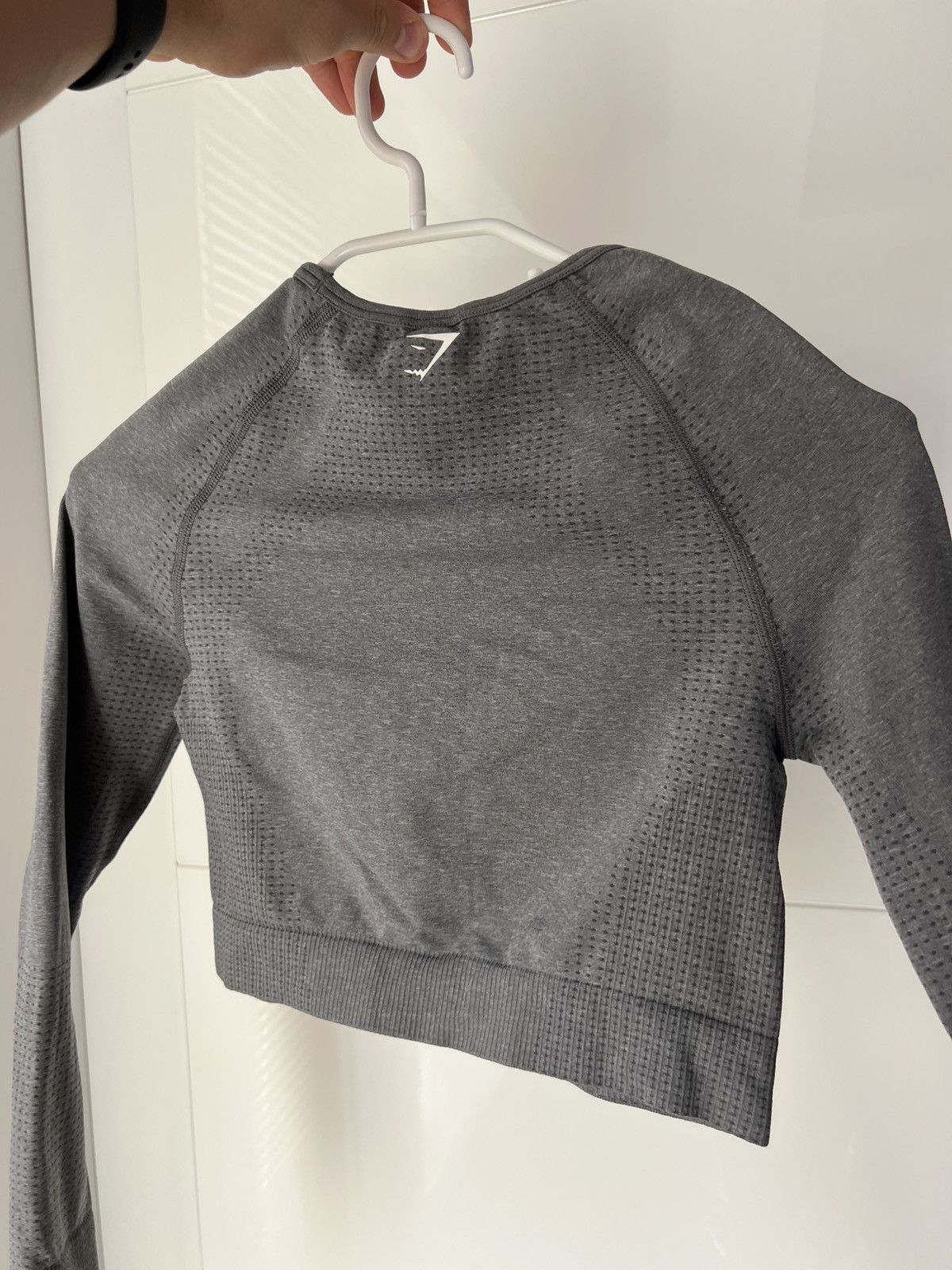 Gymshark Gymshark Crop Top Straight Gym Sport Style Short Size S / US 4 / IT 40 - 4 Thumbnail