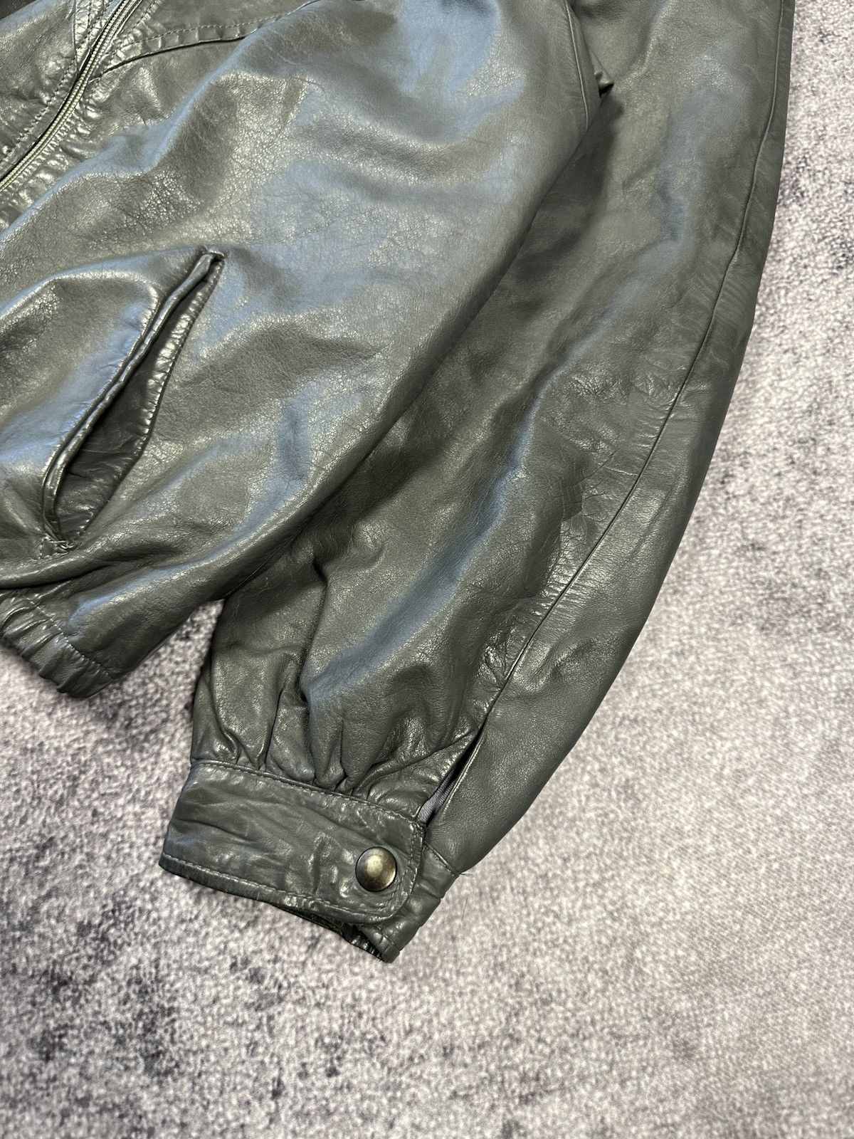 Vintage Y2K Vintage Leather Jacket Streetwear Rare Style USA VTg S Size US S / EU 44-46 / 1 - 4 Thumbnail