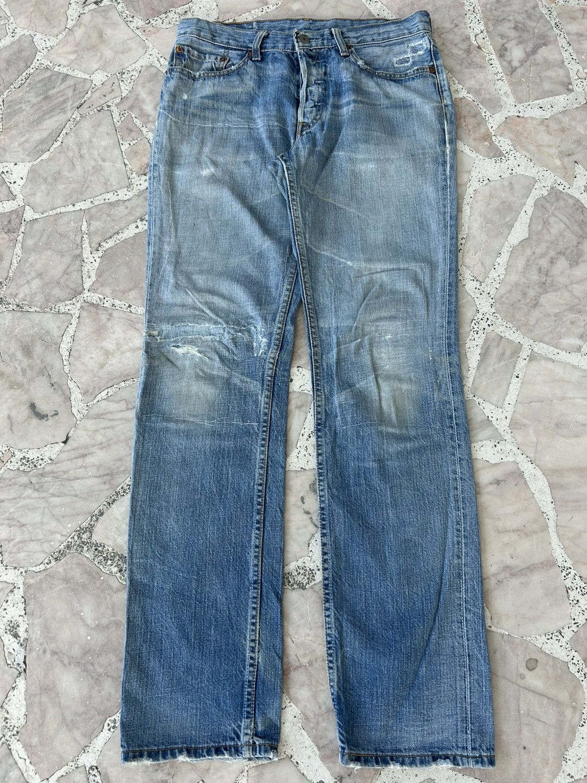 Levi's Levis Patchwork Japan Vintage Denim Size US 30 / EU 46 - 1 Thumbnail
