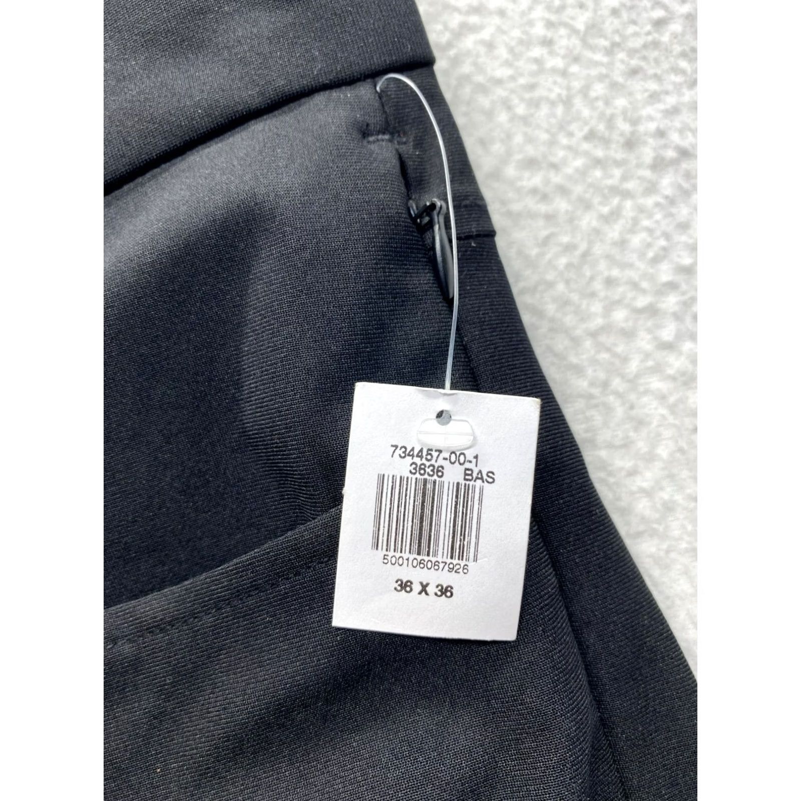 Old Navy VINTAGE Mens Old Navy Active Tech Hybrid Pants Black 4-Way Stretch Straight NWT 36X36 Mens Size US 36 / EU 52 - 4 Thumbnail