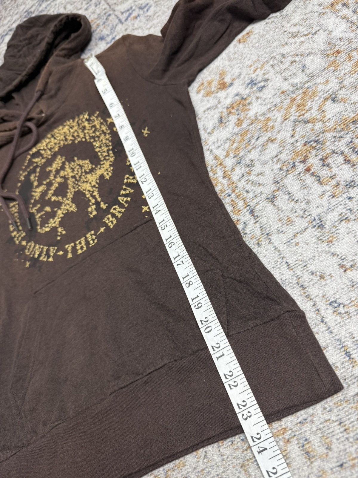 Diesel Diesel studed feded hoodie Size US M / EU 48-50 / 2 - 11 Thumbnail
