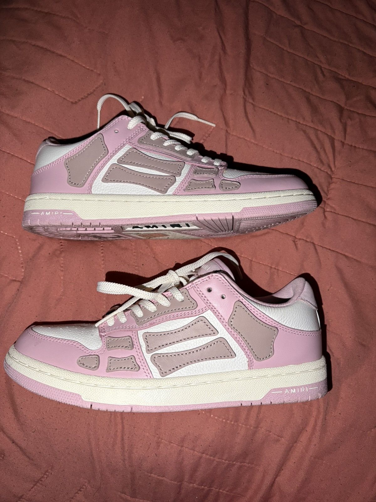 Amiri Pink Amiri Sneakers Size US 8 / IT 38 - 1 Thumbnail
