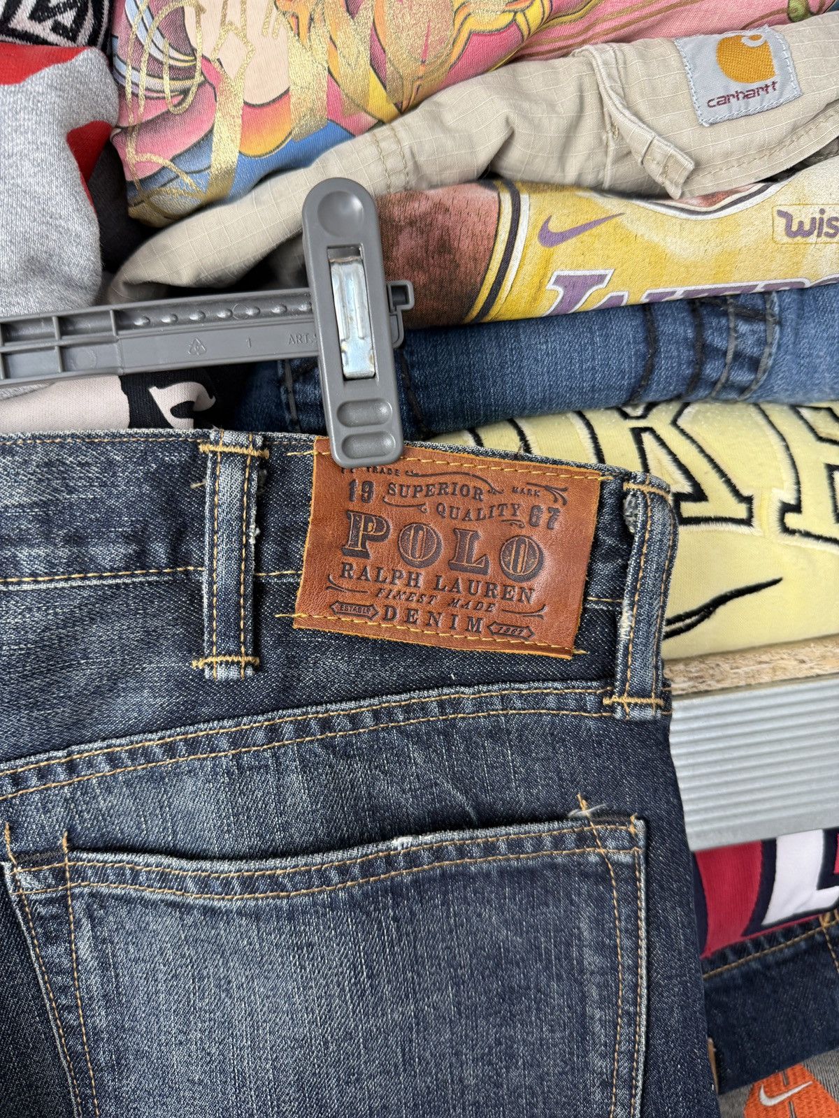 Polo Ralph Lauren Vintage Polo Ralph Lauren Denim Jeans Pants Size US 38 / EU 54 - 4 Thumbnail