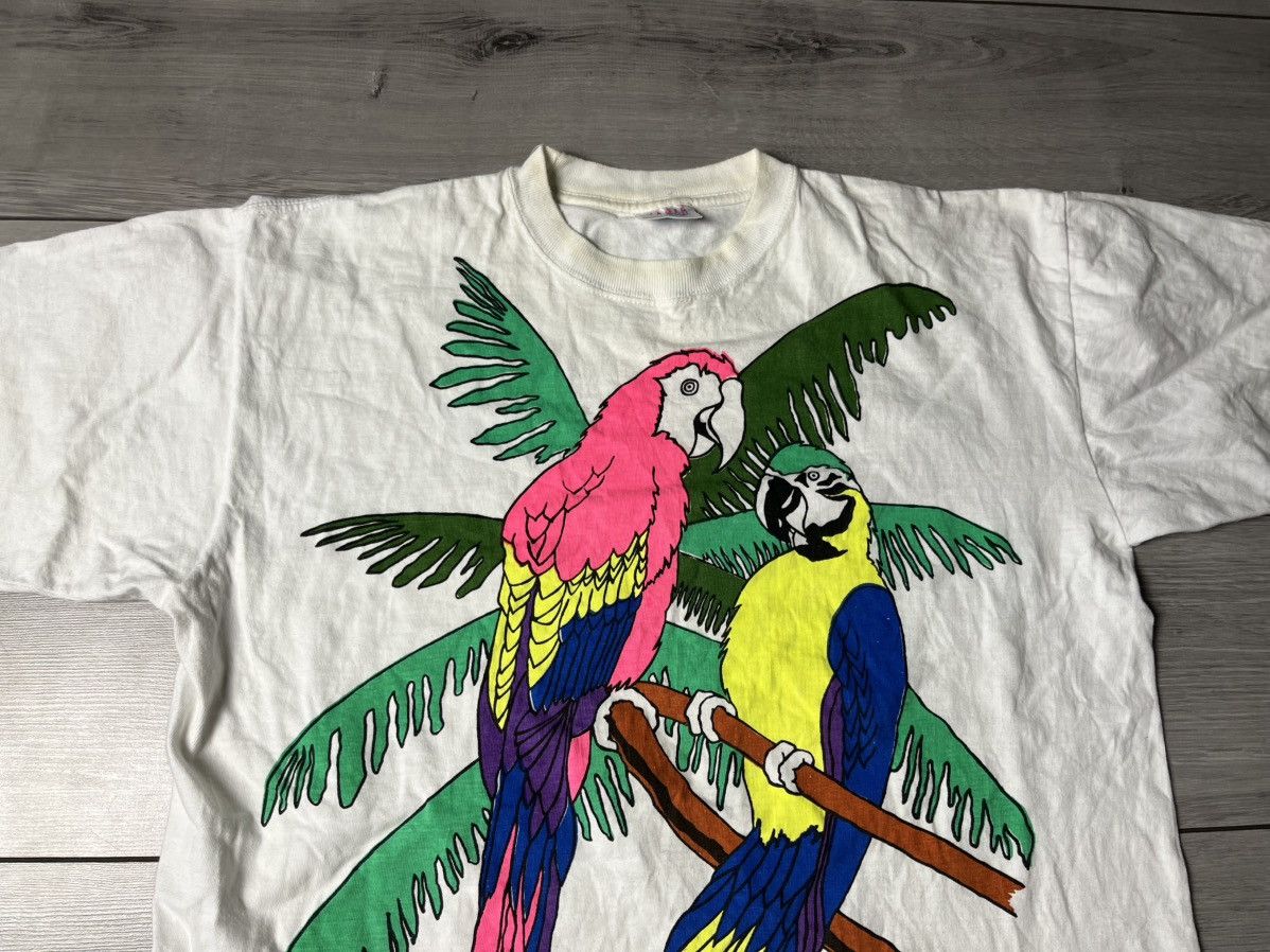 Band Tees Vintage Art Rio de Janeiro Parrot Tshirt all print size XXL Size US XXL / EU 58 / 5 - 3 Thumbnail