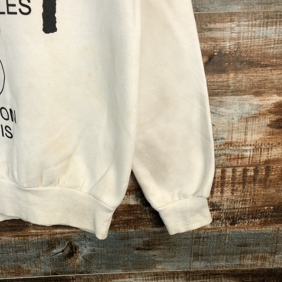 Stussy DL Stussy vintage White Sweatshirt #A1252 Size US S / EU 44-46 / 1 - 8 Thumbnail