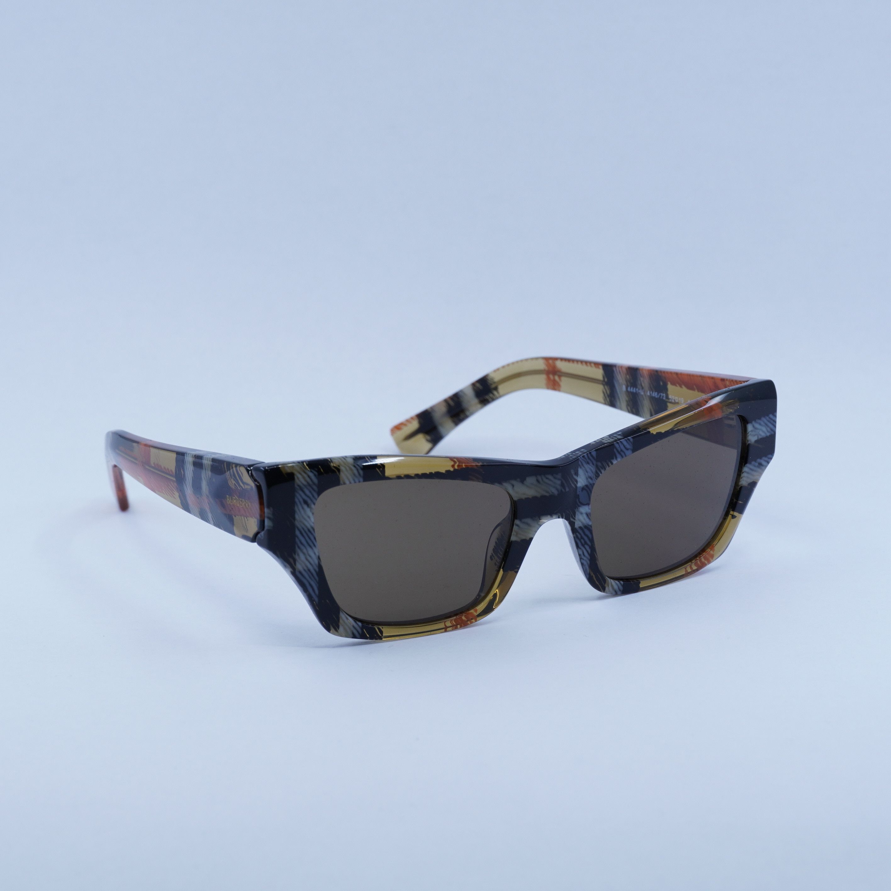 Burberry Burberry BE4441U 414673 Sunglasses Sand Rectangle Frame Size ONE SIZE - 1 Thumbnail