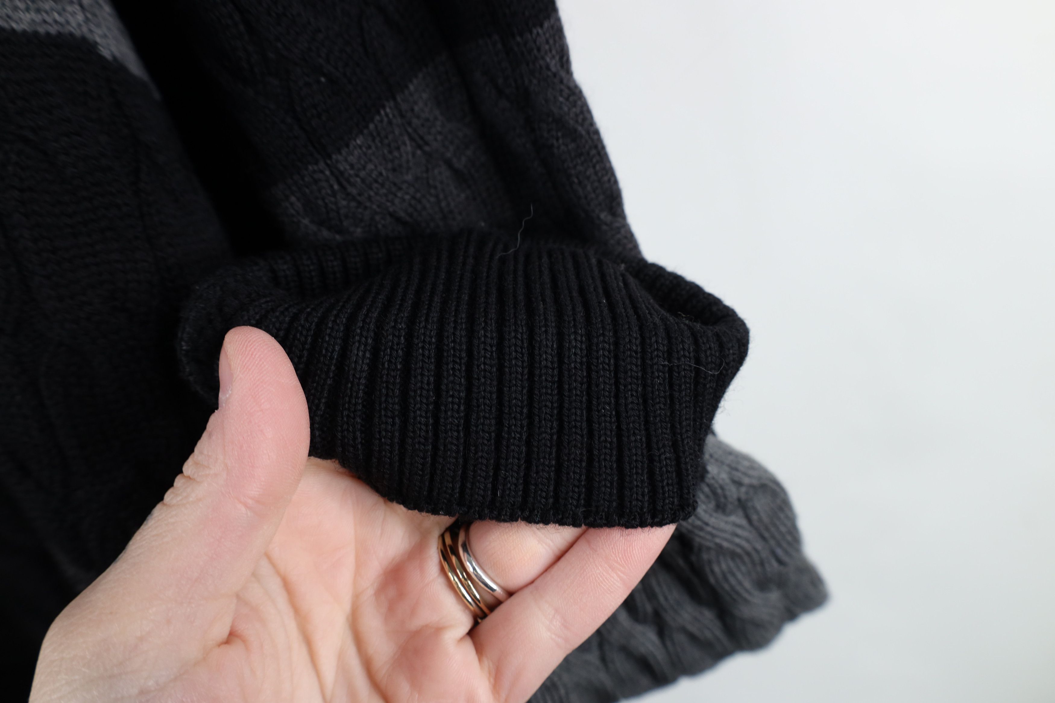 Paul & Shark × Vintage Paul & Shark Yachting Block Chunky Cable Knit Sweater Wool Size US L / EU 52-54 / 3 - 6 Thumbnail