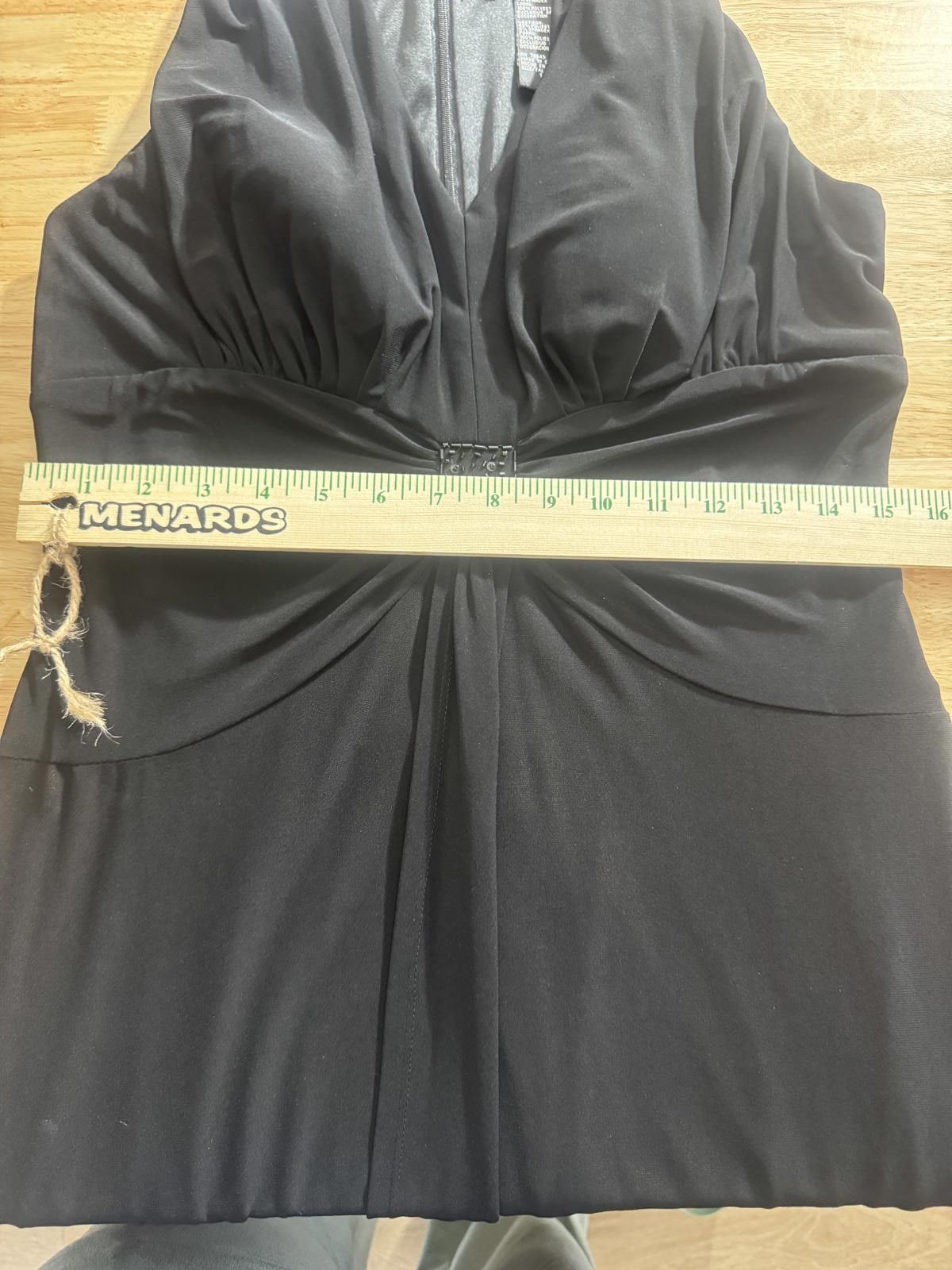 Designer Jessica Howard Black Sleeveless Dress Size M / US 6-8 / IT 42-44 - 2 Thumbnail