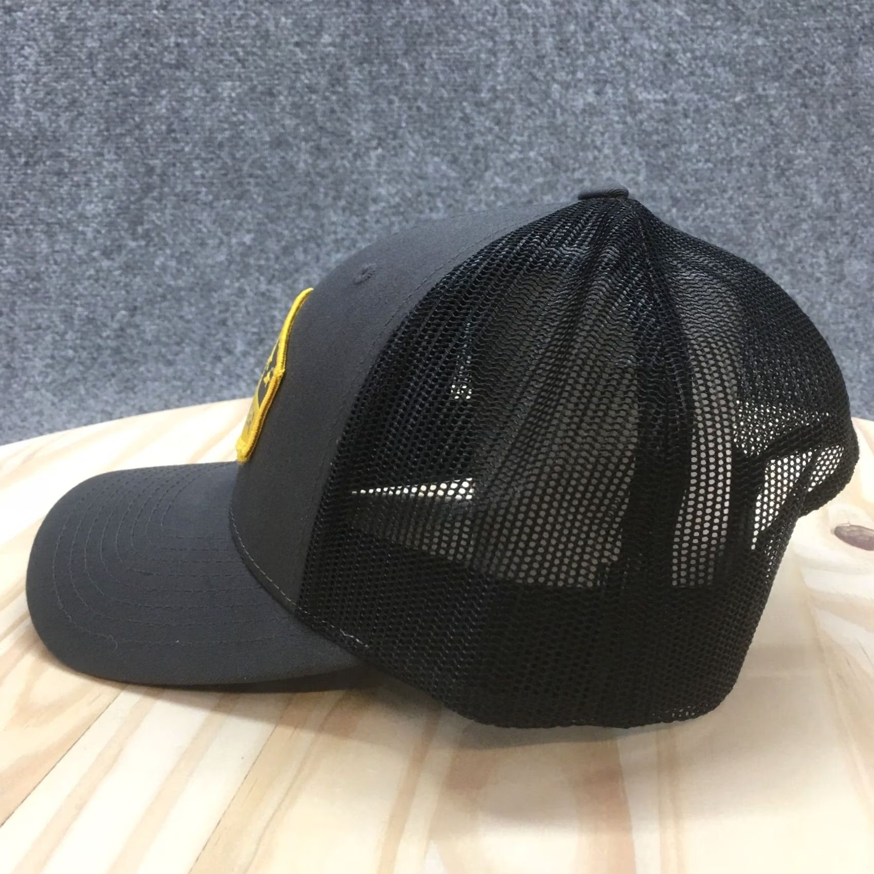 Vintage Richardson APPM Empower Trucker Hat Mens Gray M-L Curved Brim Embroidered Logo Size ONE SIZE - 5 Thumbnail