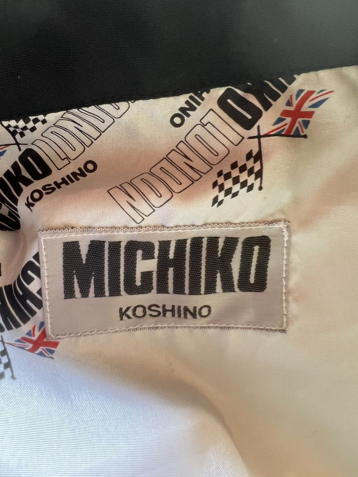 Michiko Koshino London Vintage Iconic 90s Michiko Koshino London Motor King Jacket Size US M / EU 48-50 / 2 - 10 Thumbnail