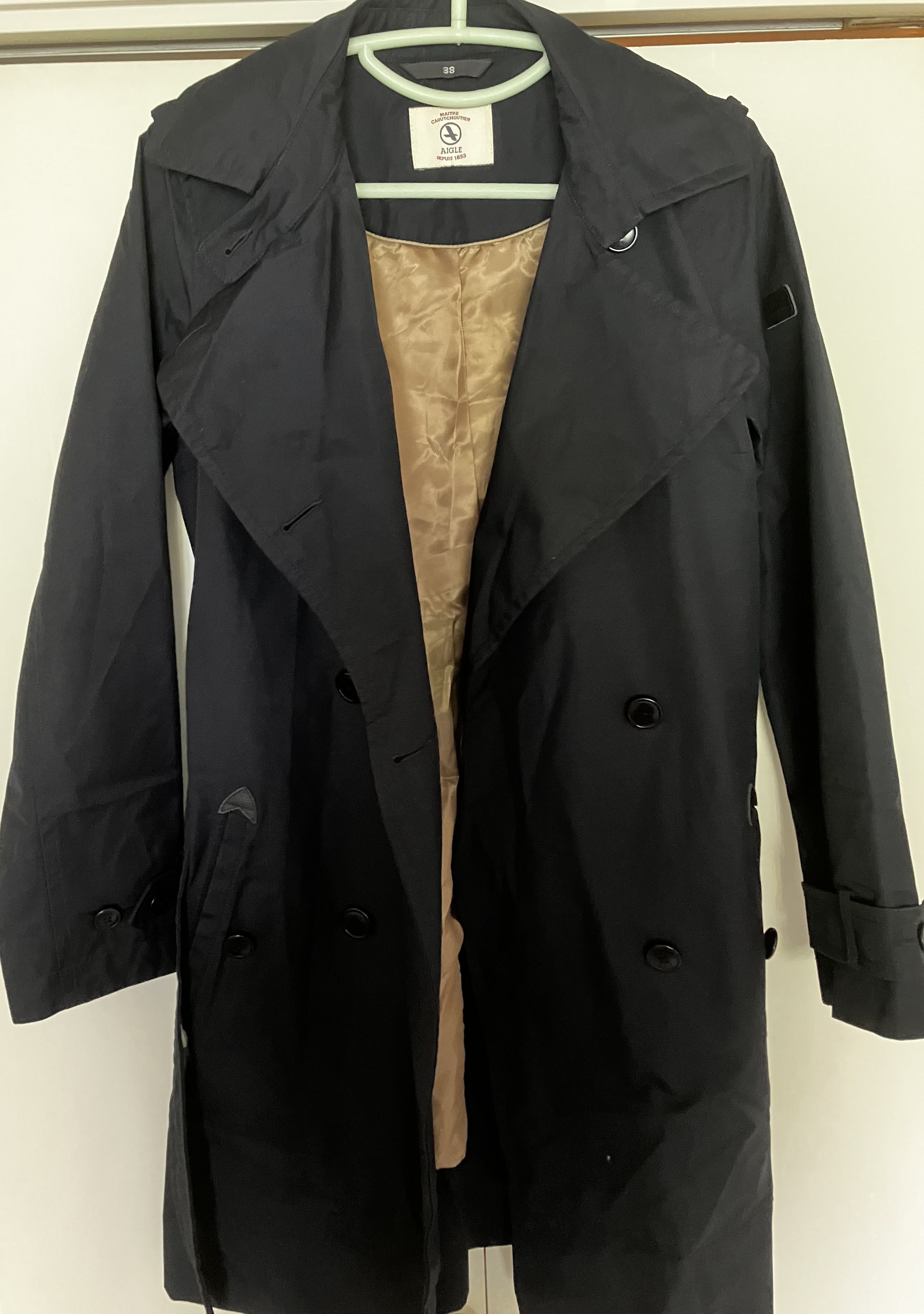 Aigle AIGLE Trench Coat Size S / US 4 / IT 40 - 11 Thumbnail