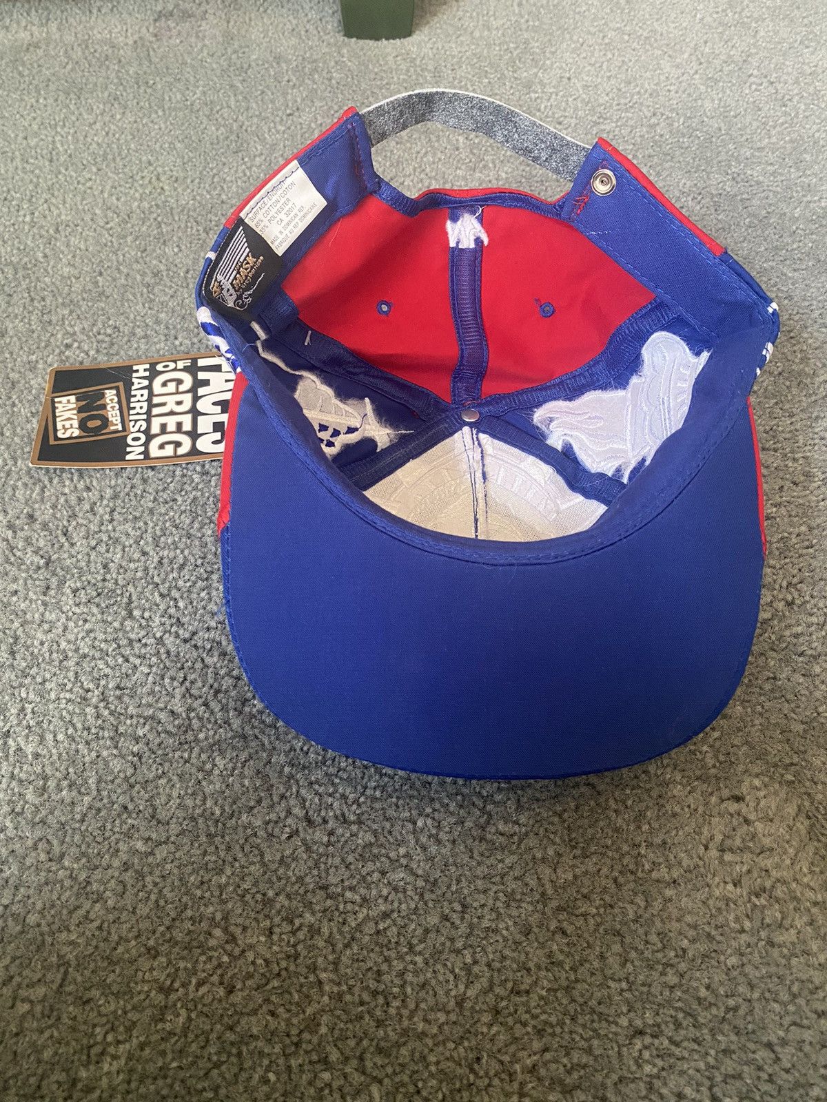NHL × Vintage RARE NWT Greg Harrison The Mask New York Rangers Hat Size ONE SIZE - 6 Thumbnail