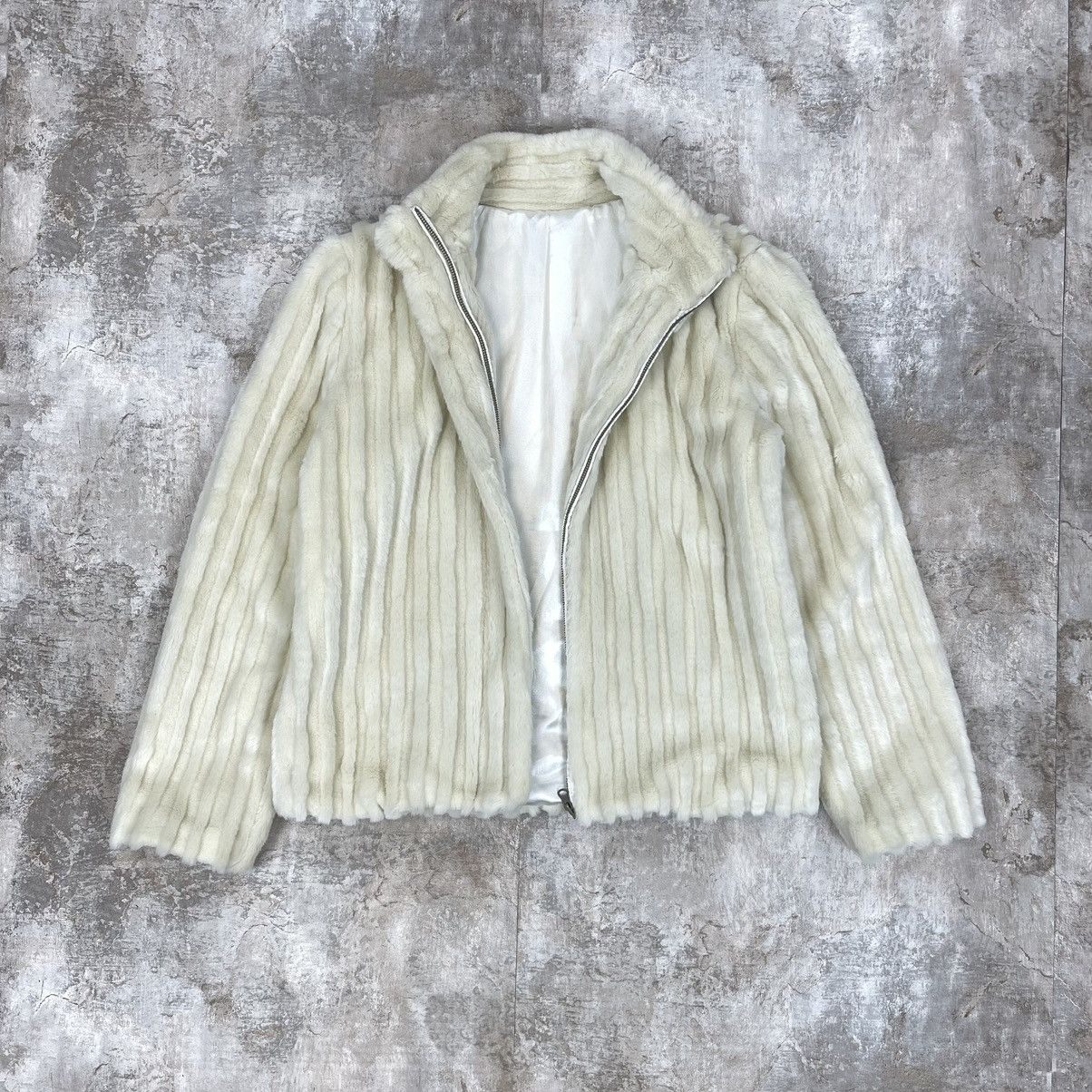If Six Was Nine × Japanese Brand × Vintage Y2K FAUX FUR JACKET FUZZY FLEECE ZIP Size US M / EU 48-50 / 2 - 1 Thumbnail