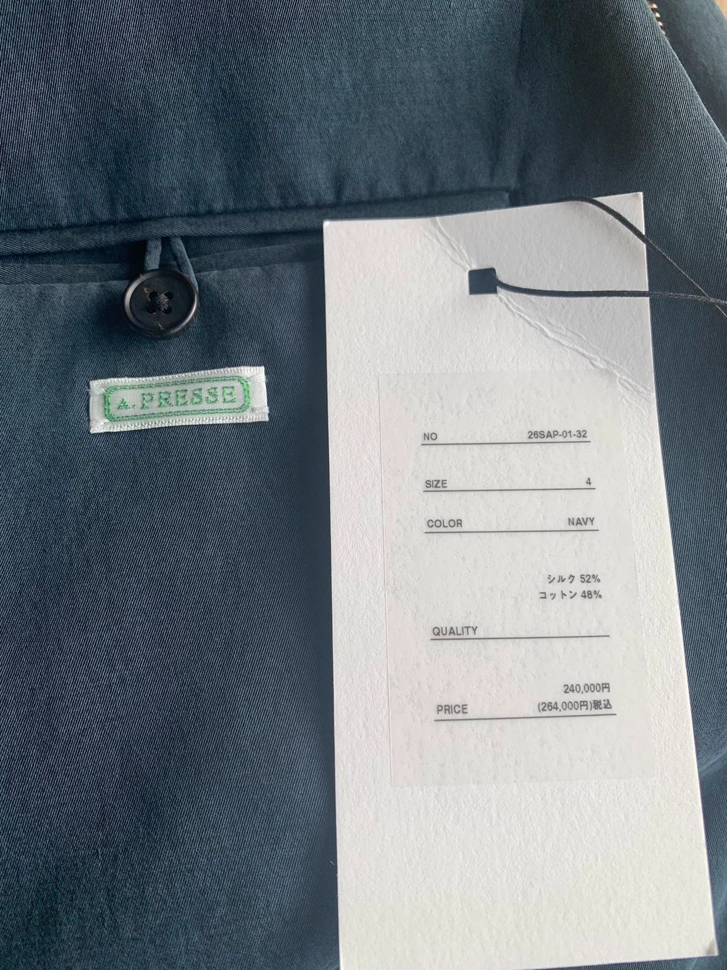 Other A.PRESSE Cotton Silk Yacht Jacket 26ss Size US XL / EU 56 / 4 - 3 Thumbnail