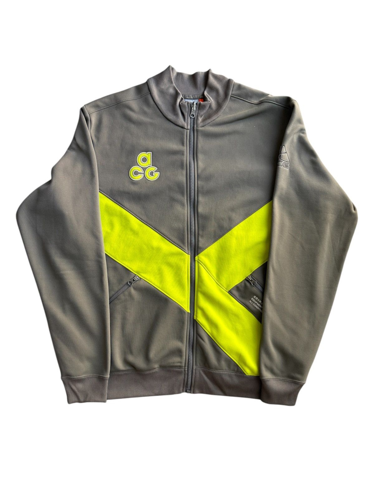 Nike × Nike ACG × Vintage Vintage Nike ACG Full Zip Track Jacket Size US XL / EU 56 / 4 - 1 Thumbnail