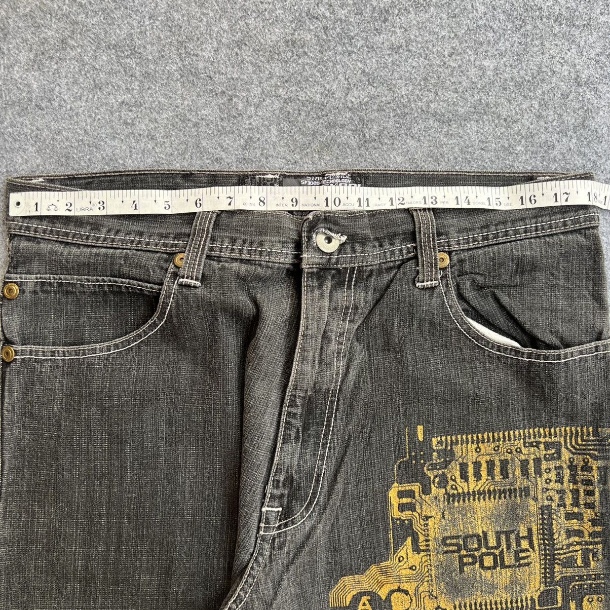 Southpole × Vintage Crazy Vintage South Pole Baggy Jeans Size US 36 / EU 52 - 7 Thumbnail