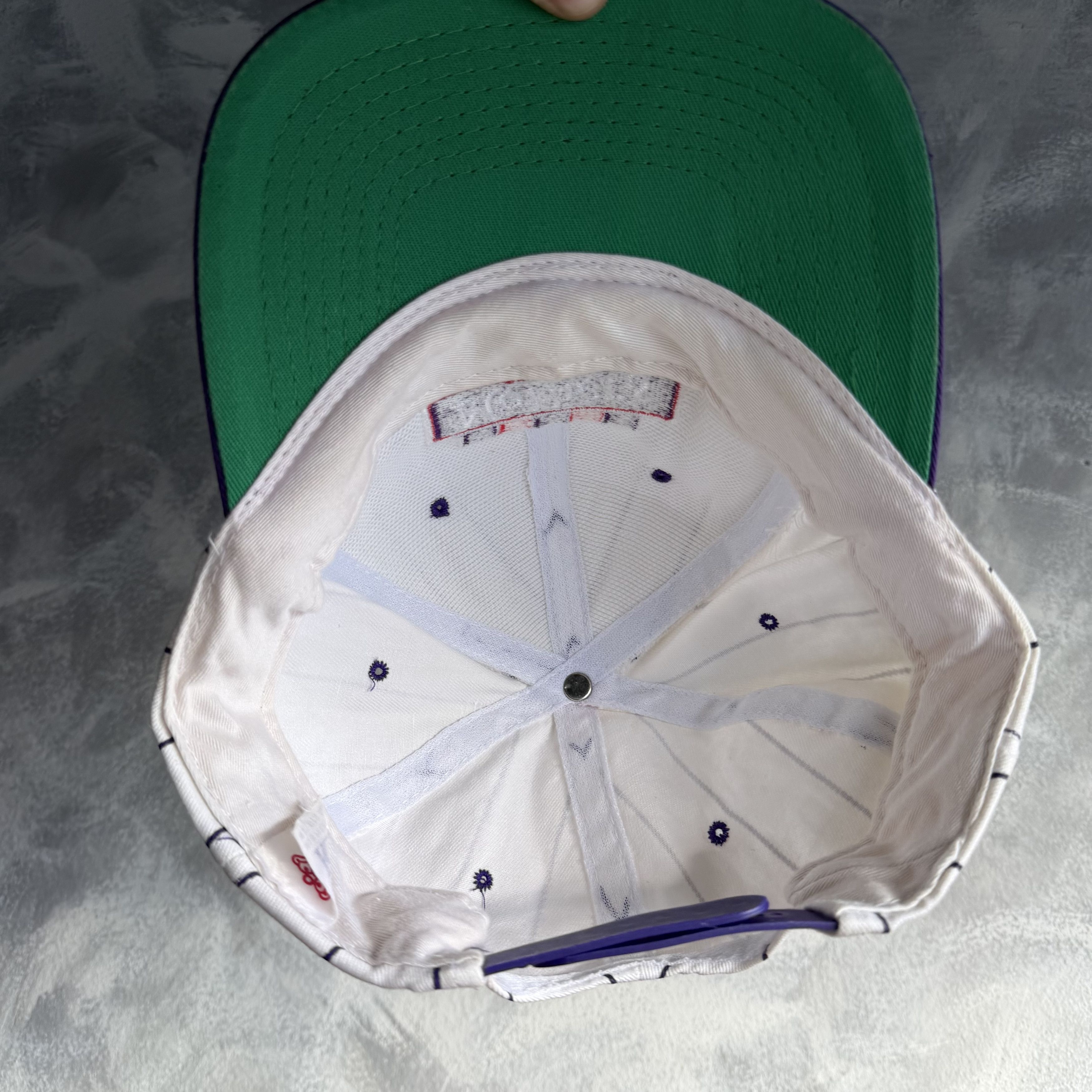 Other Mother's Cookies Snapback Hat Purple & Green Size ONE SIZE - 5 Thumbnail