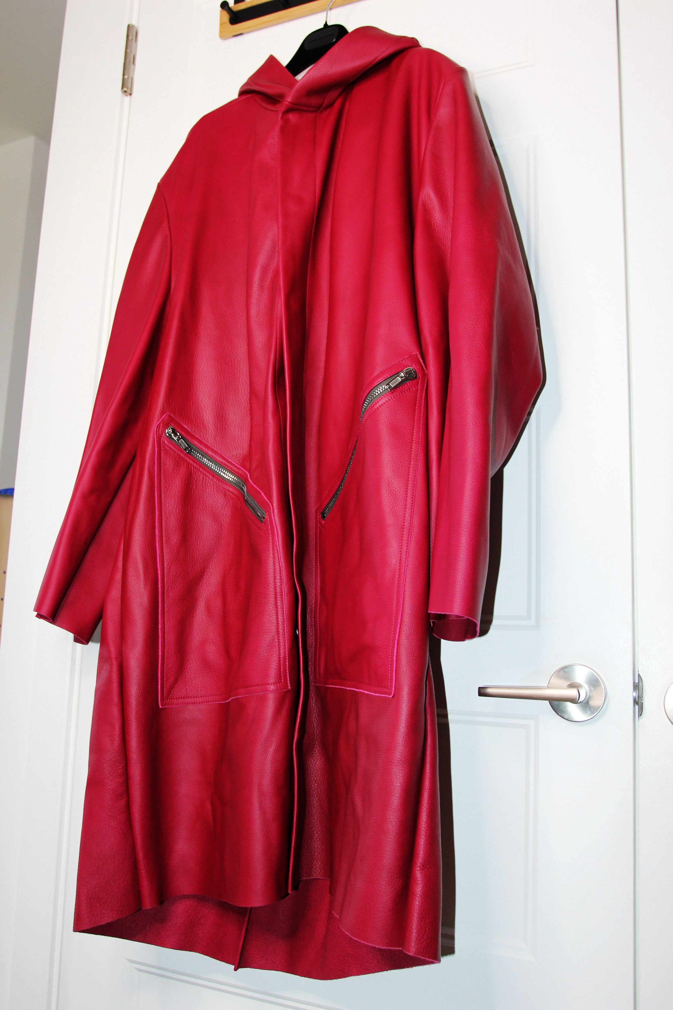 Rick Owens BNWT SS23 RICK OWENS "EDFU" HOODED RAINCOAT 48 Size US M / EU 48-50 / 2 - 5 Thumbnail