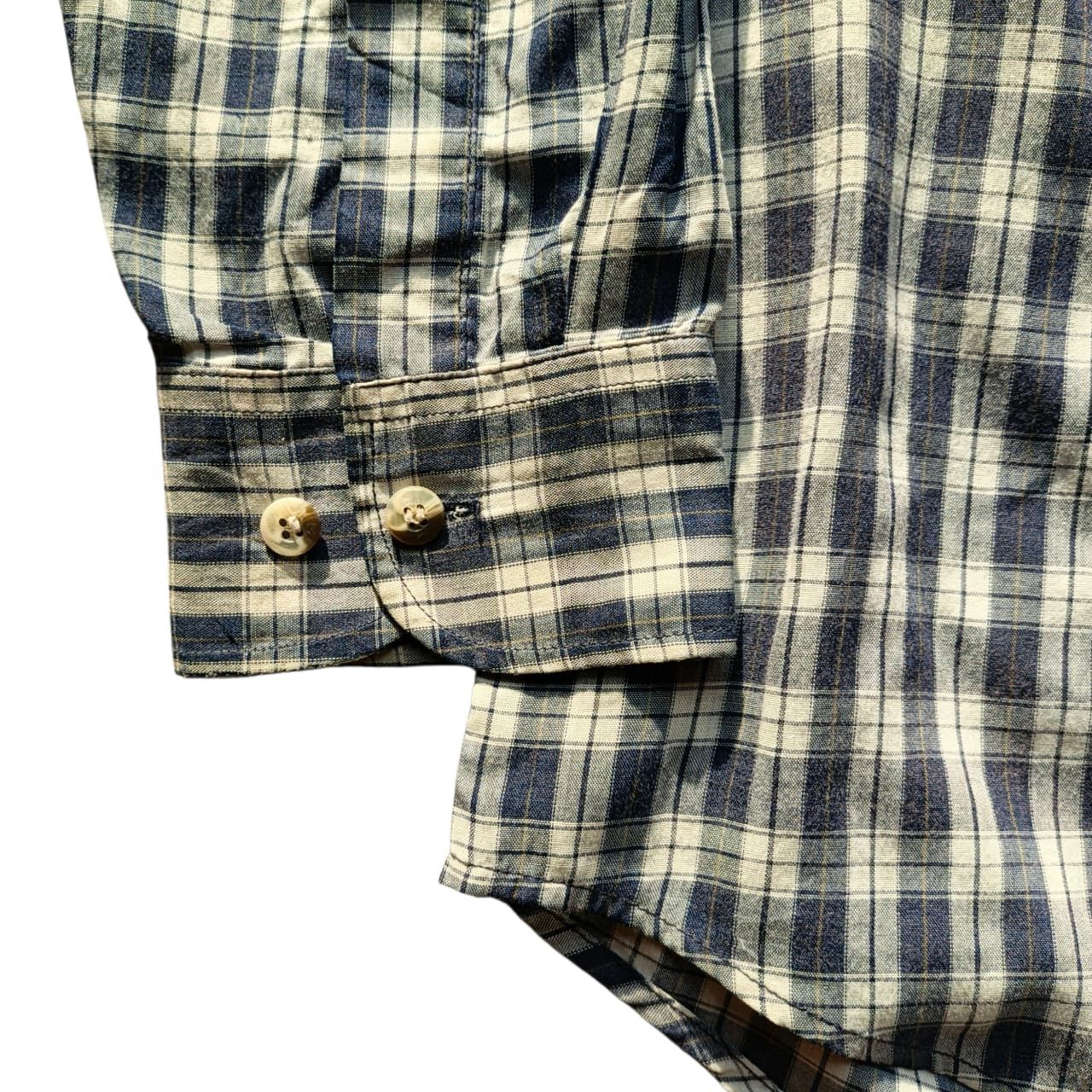 Yves Saint Laurent Yves Saint Laurent Salan Button Up Long Sleeve Shirt Size US M / EU 48-50 / 2 - 5 Thumbnail