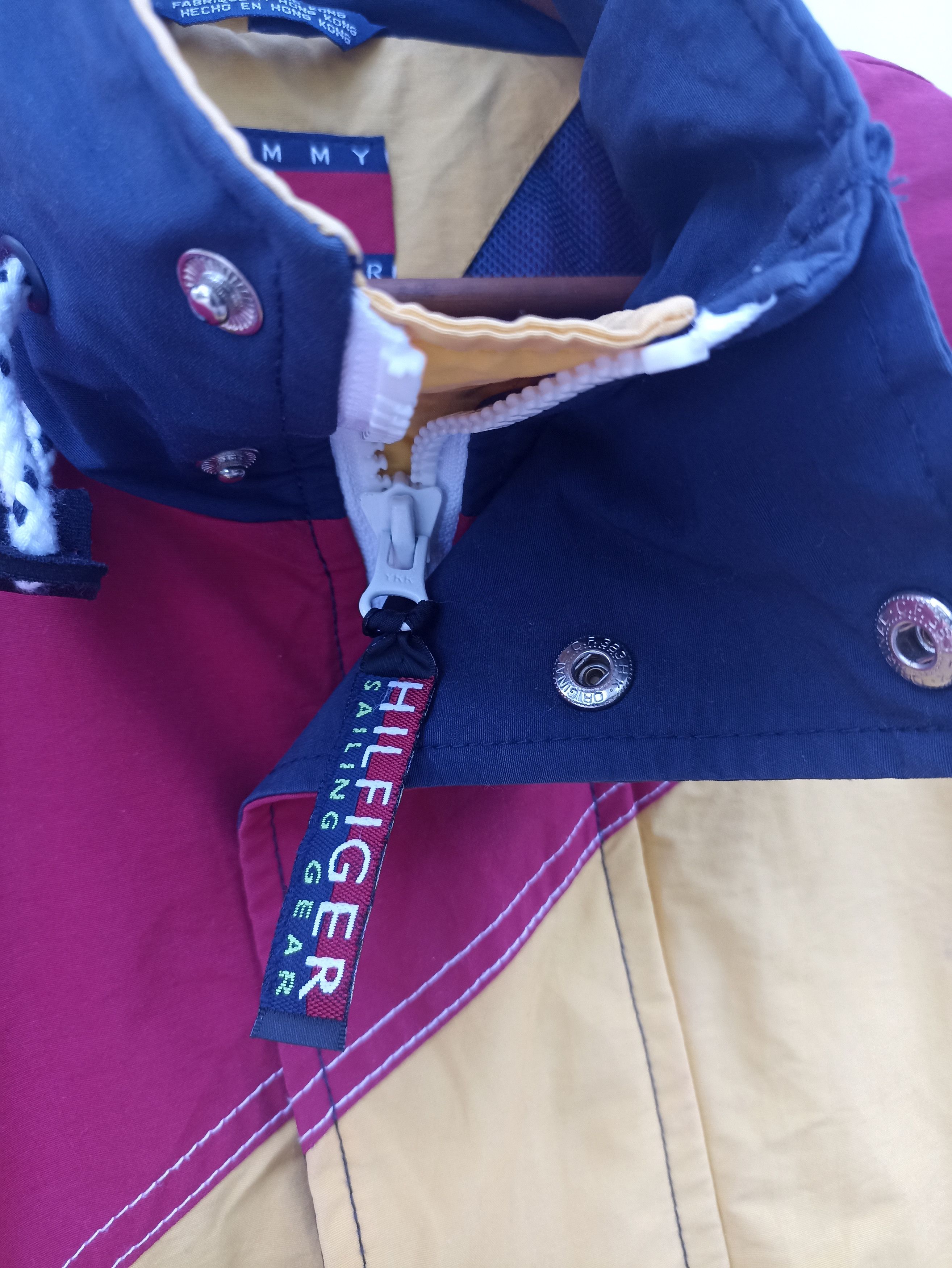 Tommy Hilfiger Vtg 90s Vtg Tommy Hilfiger jacket sailing gear multicolor Size US M / EU 48-50 / 2 - 18 Thumbnail