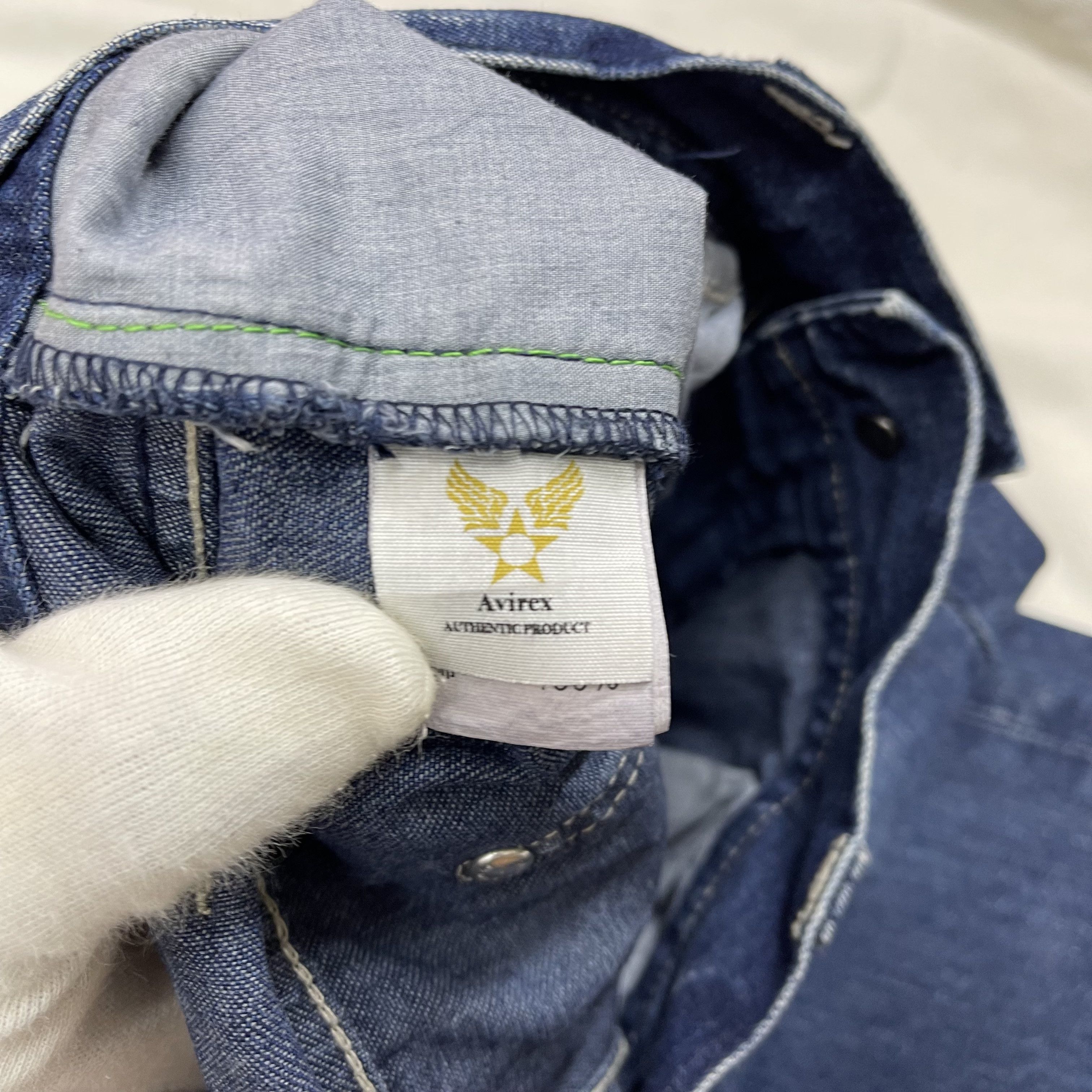 Avirex AVIREX VARSITY Denim Jeans #1289/AS Size US 36 / EU 52 - 7 Thumbnail