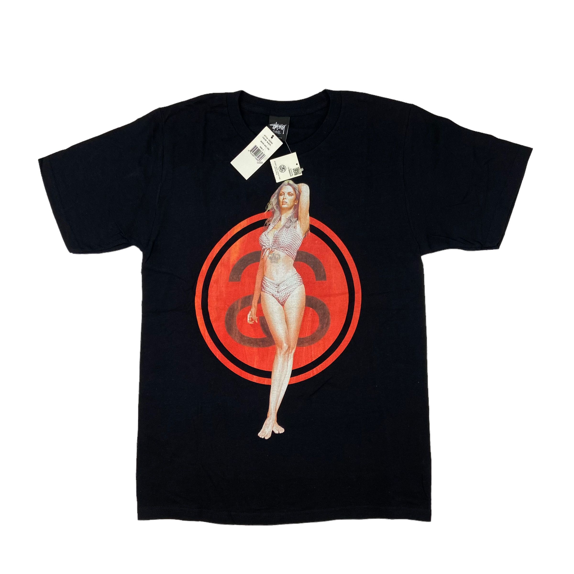 Stussy NEW Stussy X Sorayama Bikini Pinup Girl Tee Size US S / EU 44-46 / 1 - 1 Thumbnail