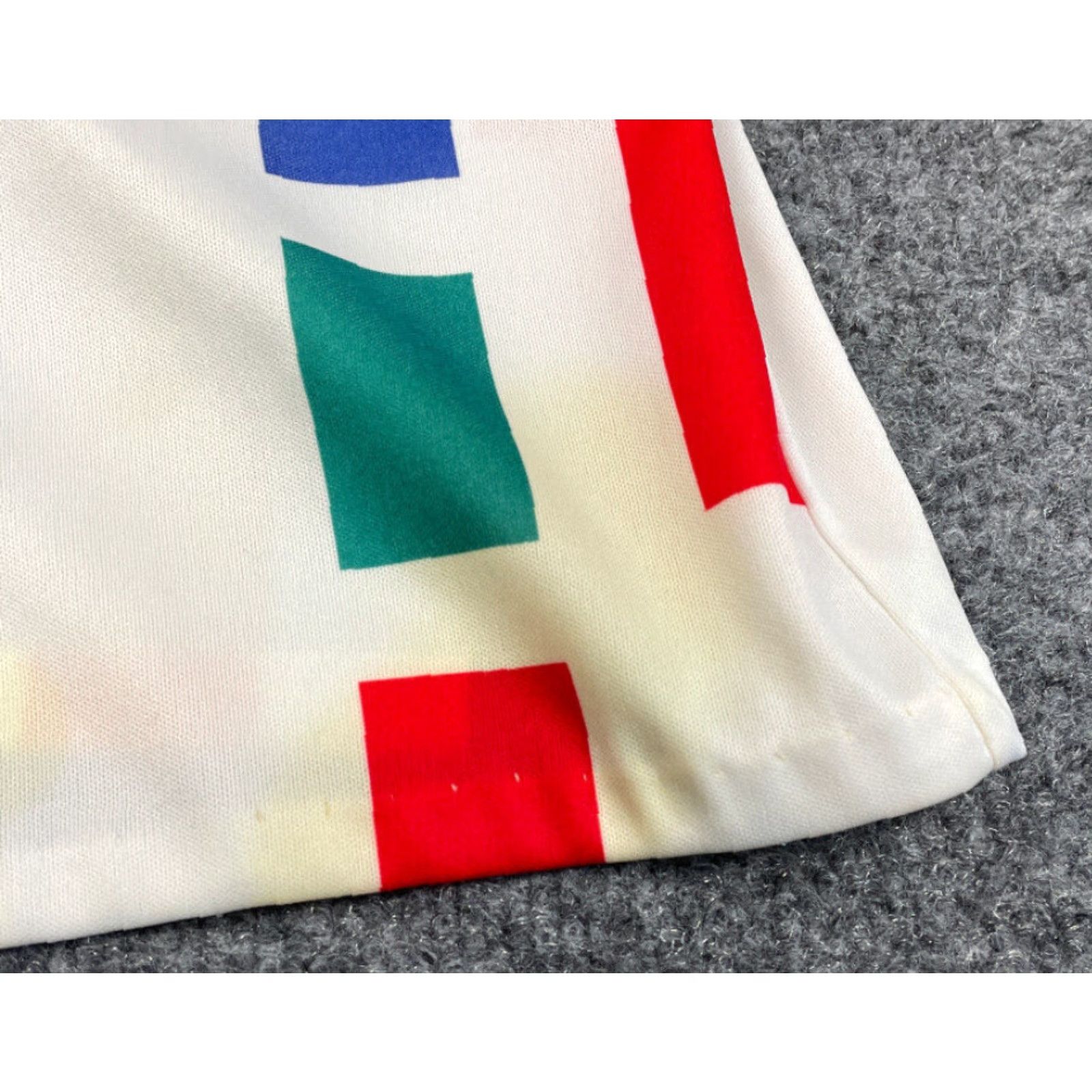 Blair VTG 90s Colorful Geometric Stripe Polo Shirt Women's Large Lightweight Retro Size L / US 10 / IT 46 - 5 Thumbnail