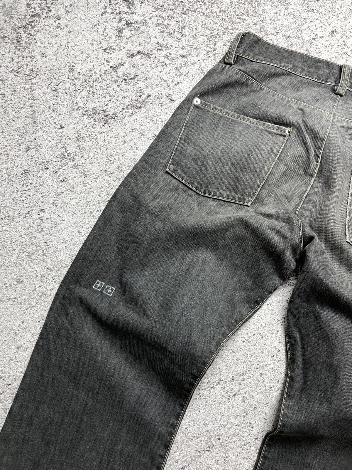 Ksubi Vintage Faded Flared Jeans Ksubi Anti K Mekanik Jeans Size US 30 / EU 46 - 4 Thumbnail