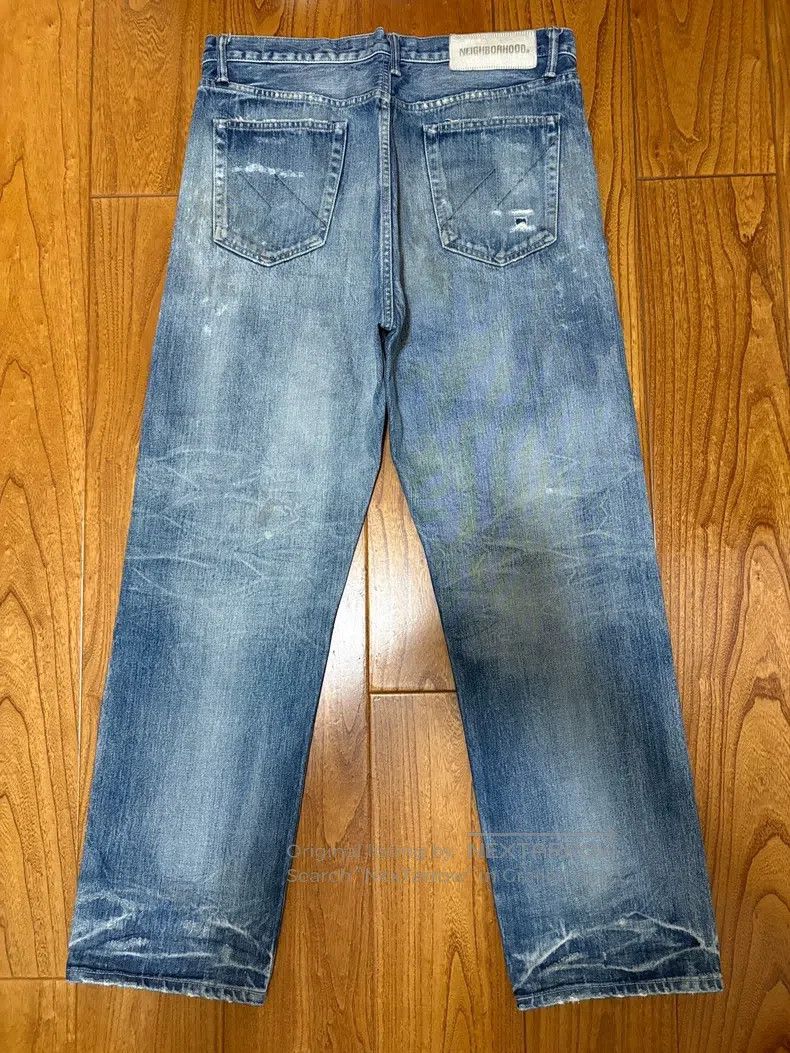 Neighborhood Neighborhood size L 21AW King of Denim SCRATCH SAVAGE Wash Size US 27 - 2 Thumbnail