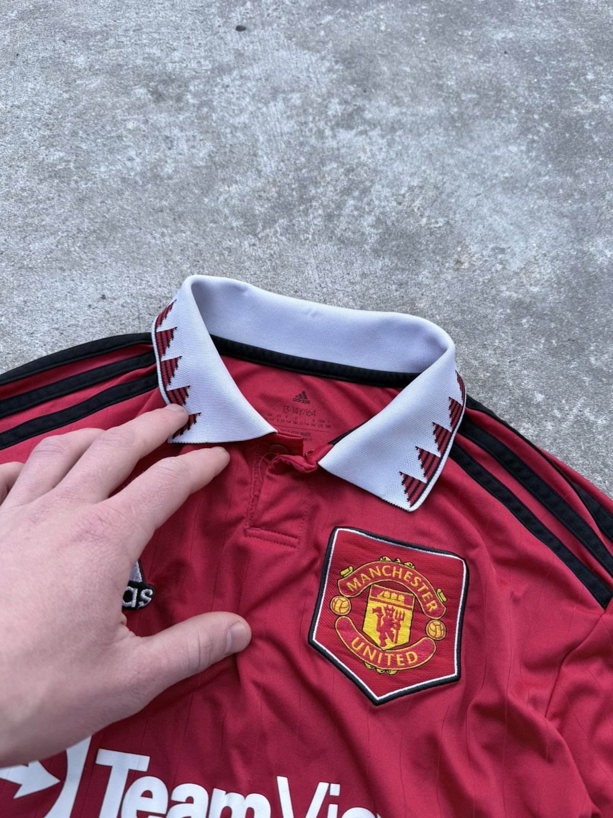 Adidas × Vintage Vintage Adidas Manchester United soccer football T-shirt Size US XXS / EU 40 - 7 Thumbnail