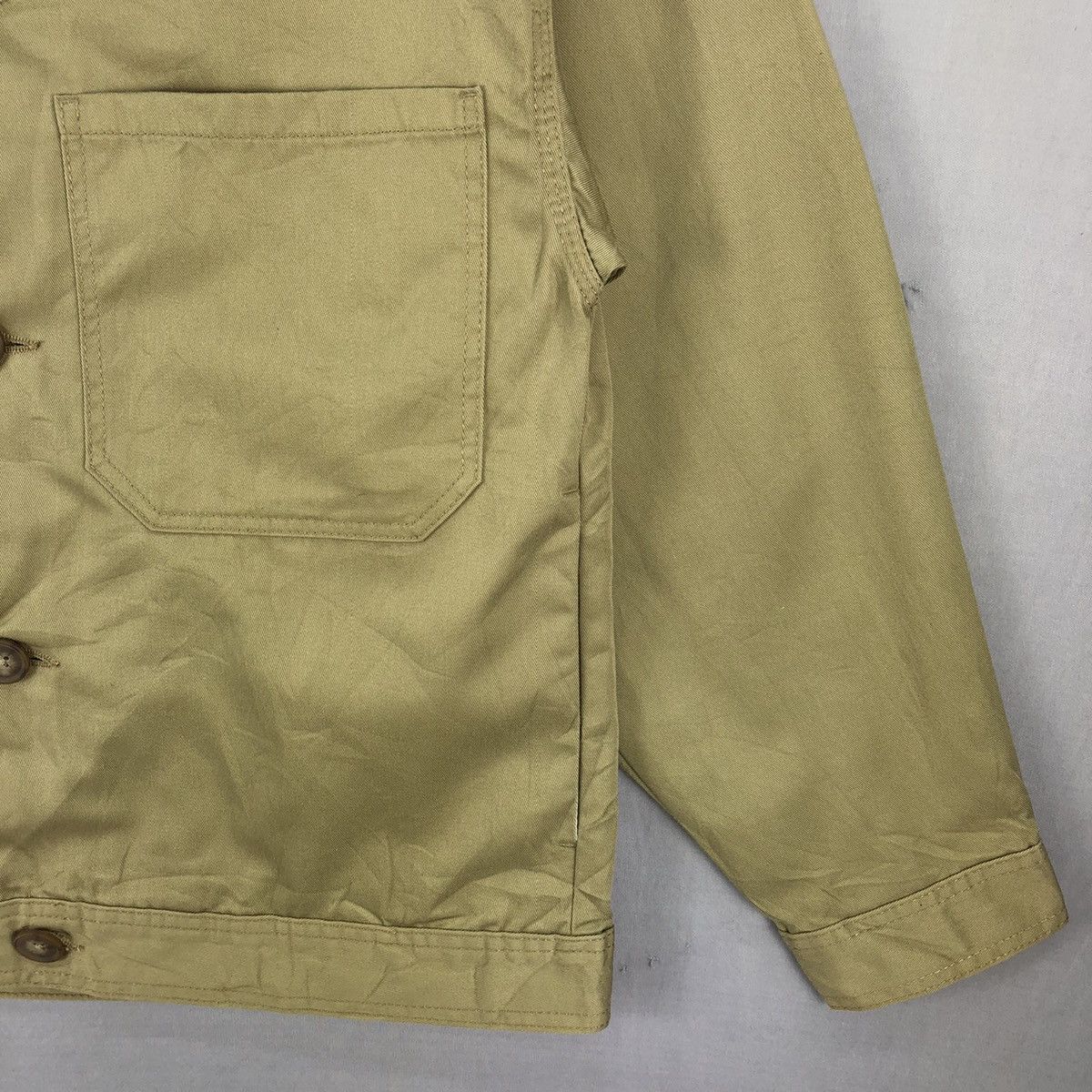 GU Relaxing Jacket Double Pocket Button Up by GU Japan Size US M / EU 48-50 / 2 - 3 Thumbnail