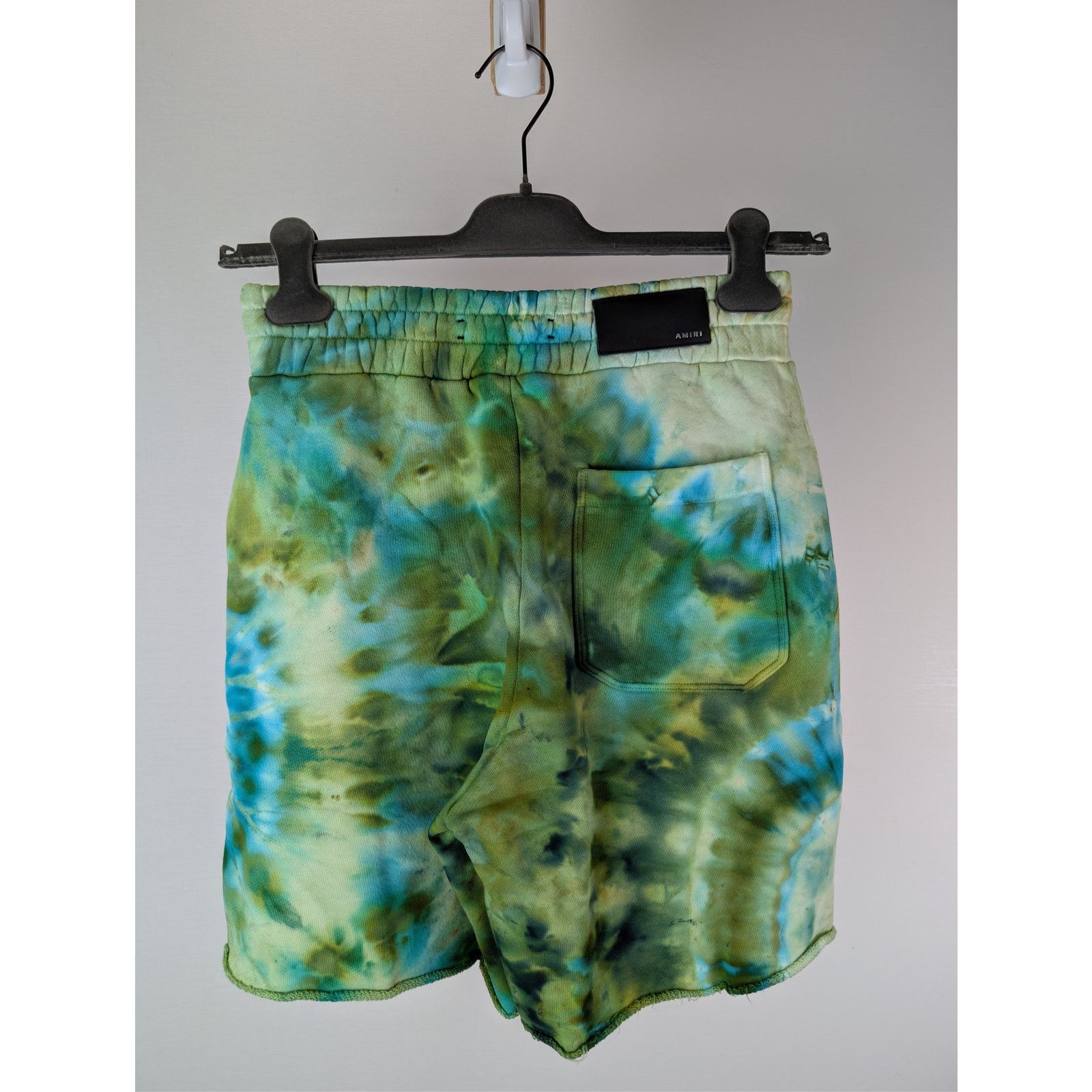 Amiri o1rshd1 Tie Dye MA Sweatshort Shorts in Multicolor L Size US 34 / EU 50 - 11 Thumbnail