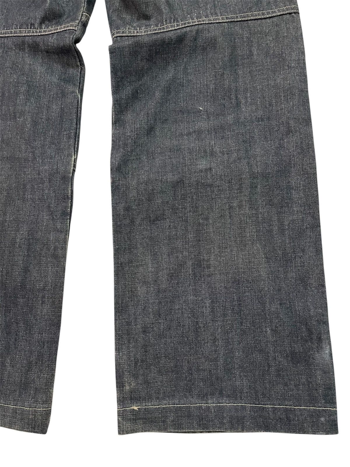 Designer × Marithe + Francois Girbaud Iconic 🔥 Marithe Francois Girbaud Side Tape Denim Pants Size US 30 / EU 46 - 8 Thumbnail