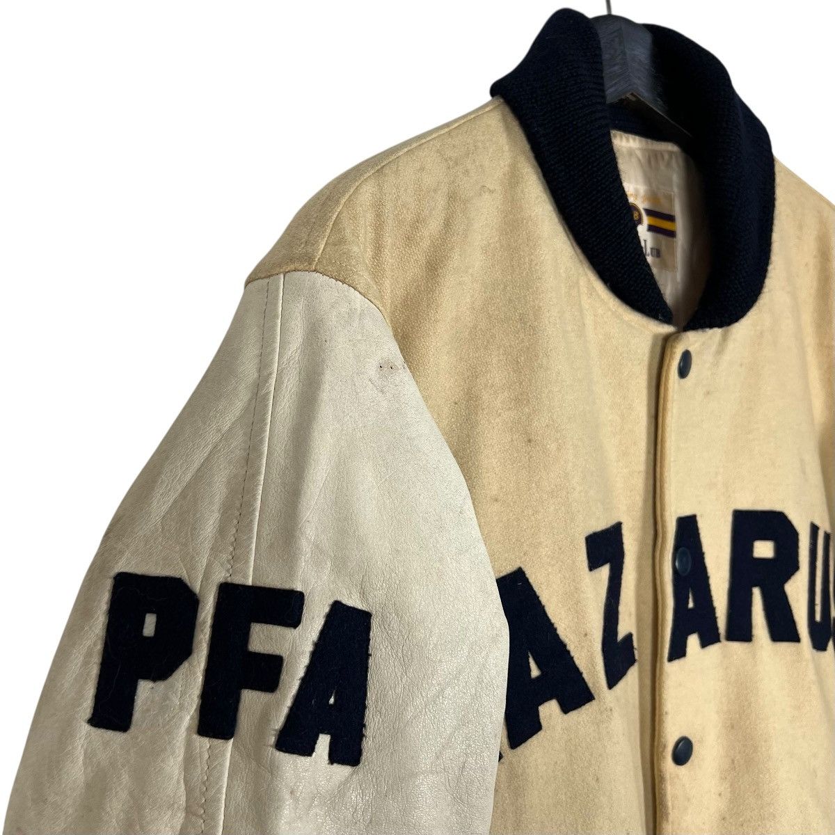 Japanese Brand 80s Vintage Kamakura Football Team Lazarus Varsity Jacket Size US M / EU 48-50 / 2 - 7 Thumbnail