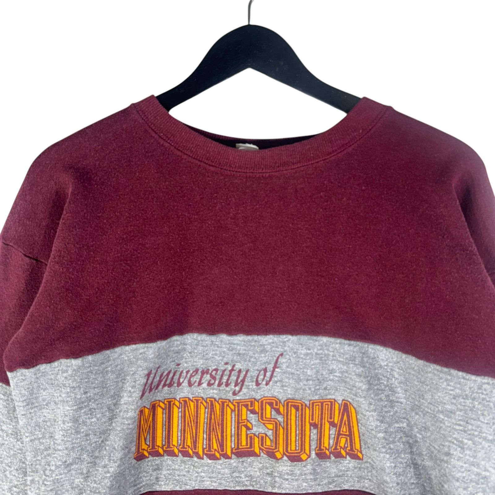 Vintage Vintage University Of Minnesota Spellout Crewneck 90s Size US L / EU 52-54 / 3 - 2 Thumbnail