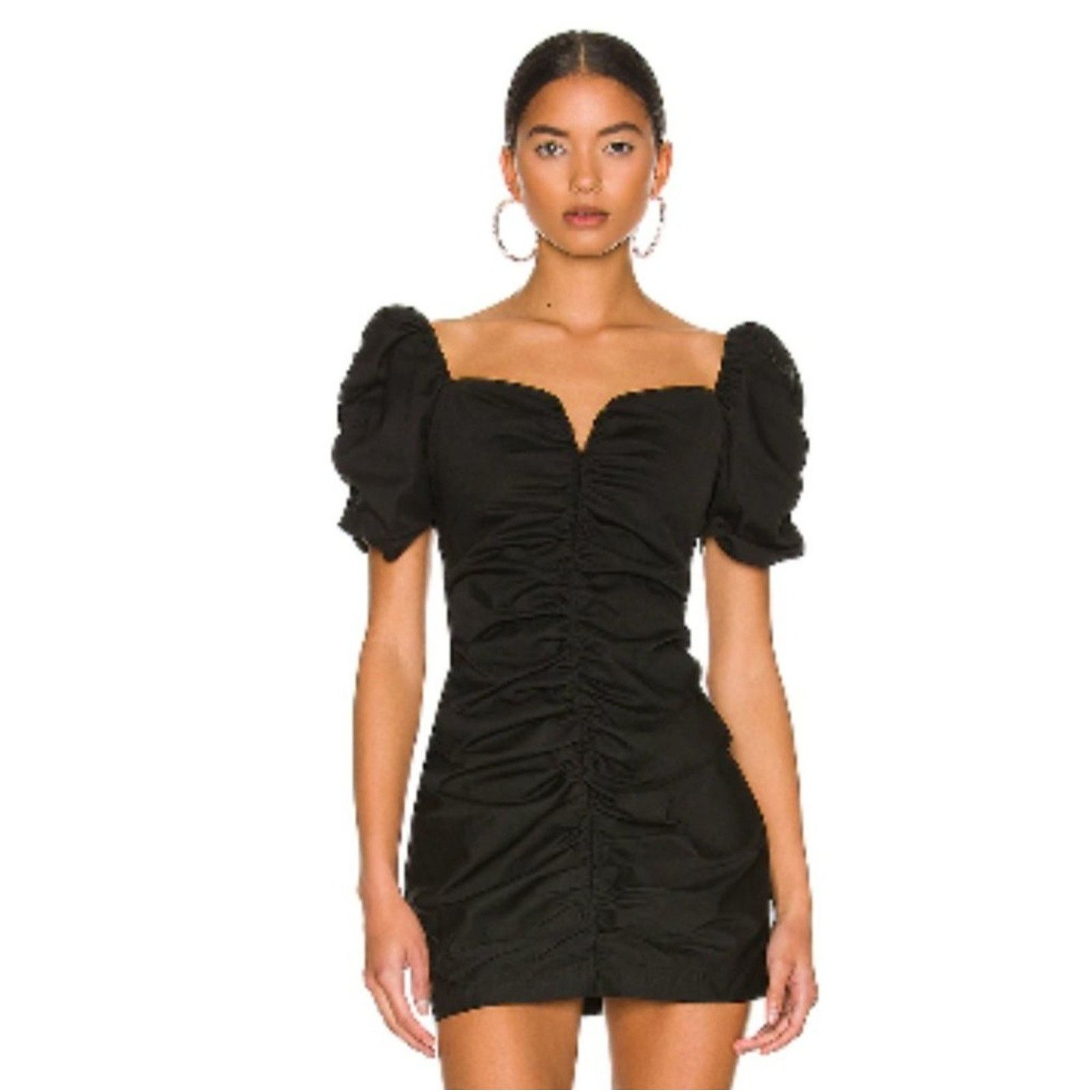 Amanda Uprichard Skylark Mini dress In Black Size Large